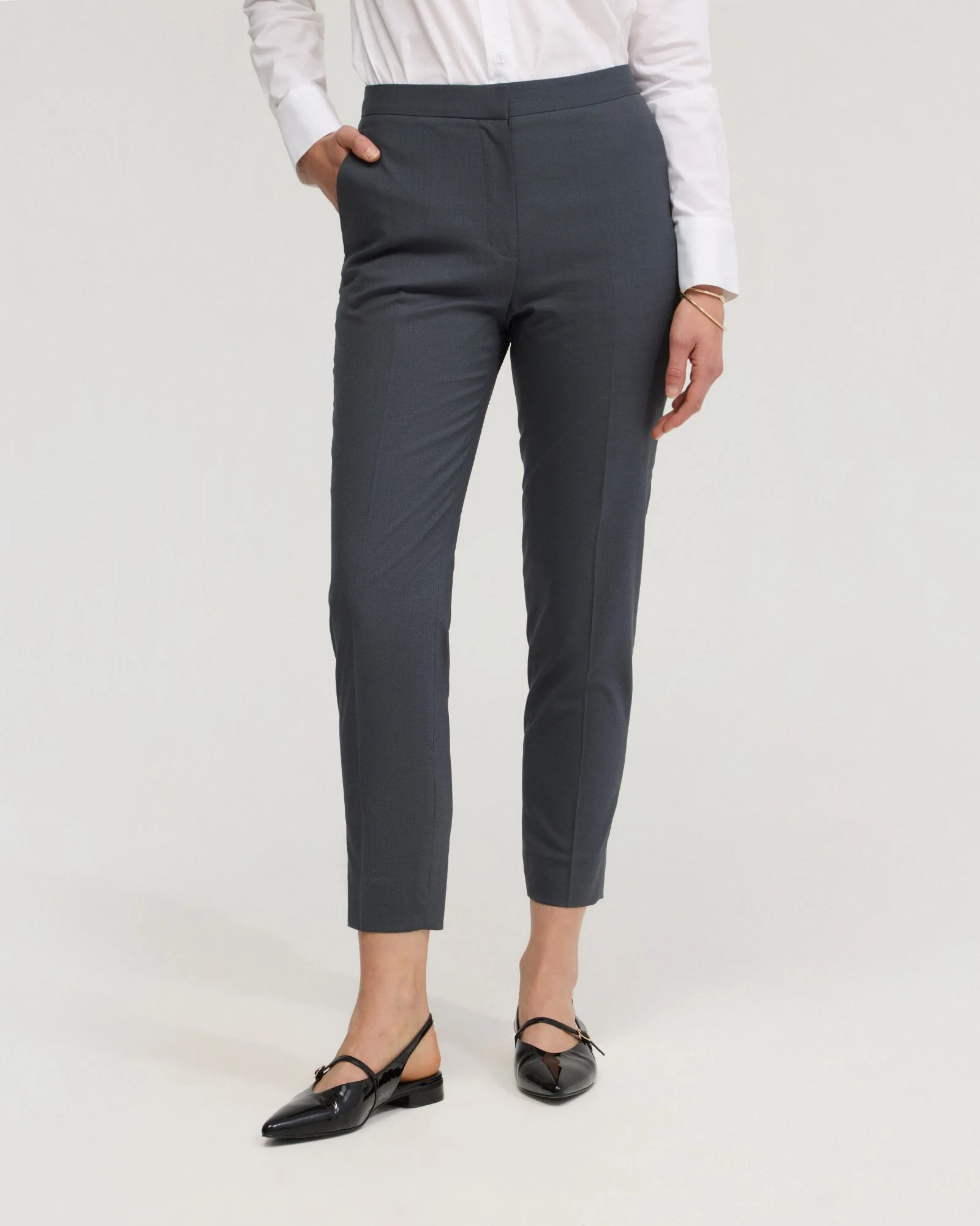 Charla Wool Stretch Suit Trousers - Image 2