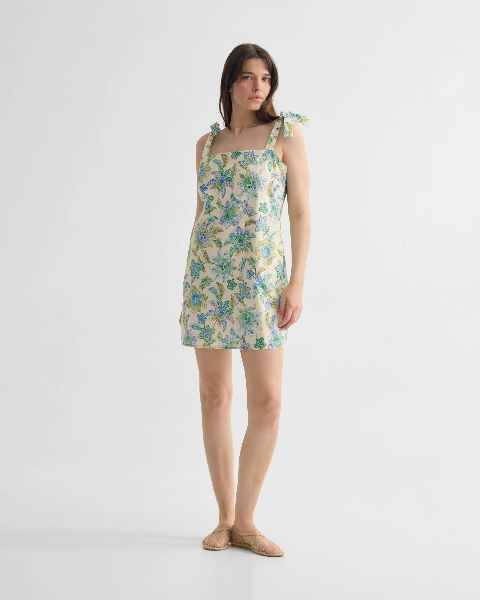 Corfu Chintz Mini Floral Dress - Image 8