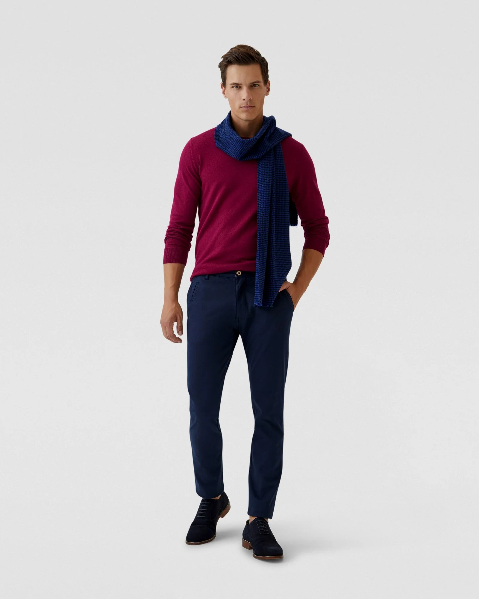 Crew Neck Merino Wool Knit - Image 17