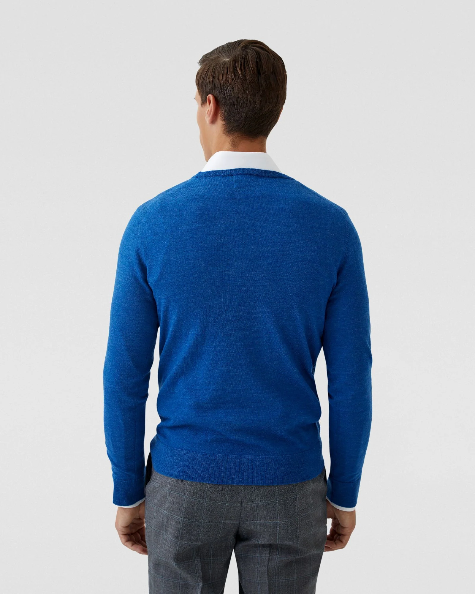 Crew Neck Merino Wool Knit - Image 3