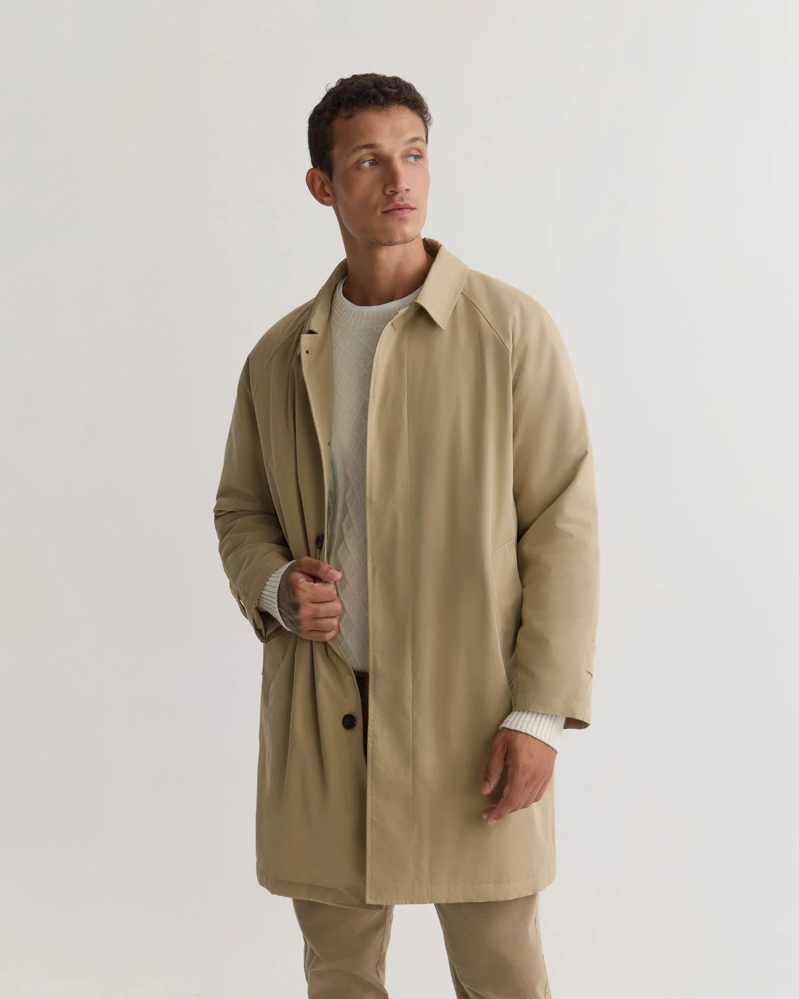 Daniel Water Resistant Trench Coat - Image 4