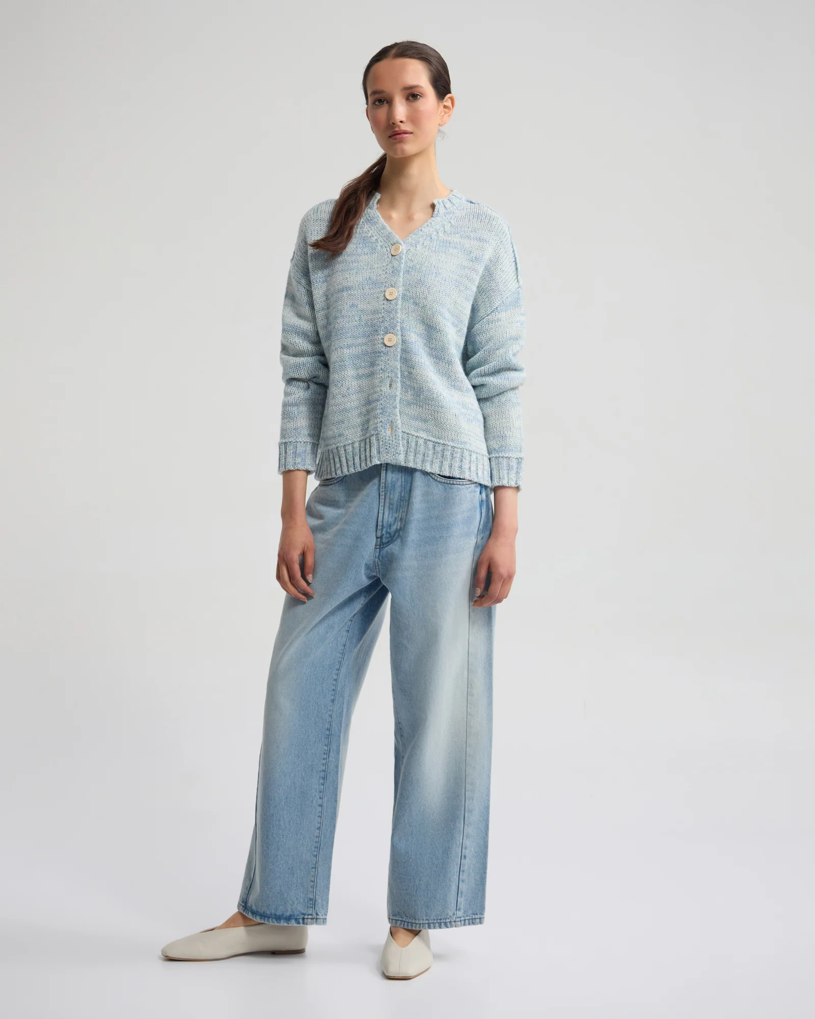 Dasha 2 Colour Cardigan - Image 8