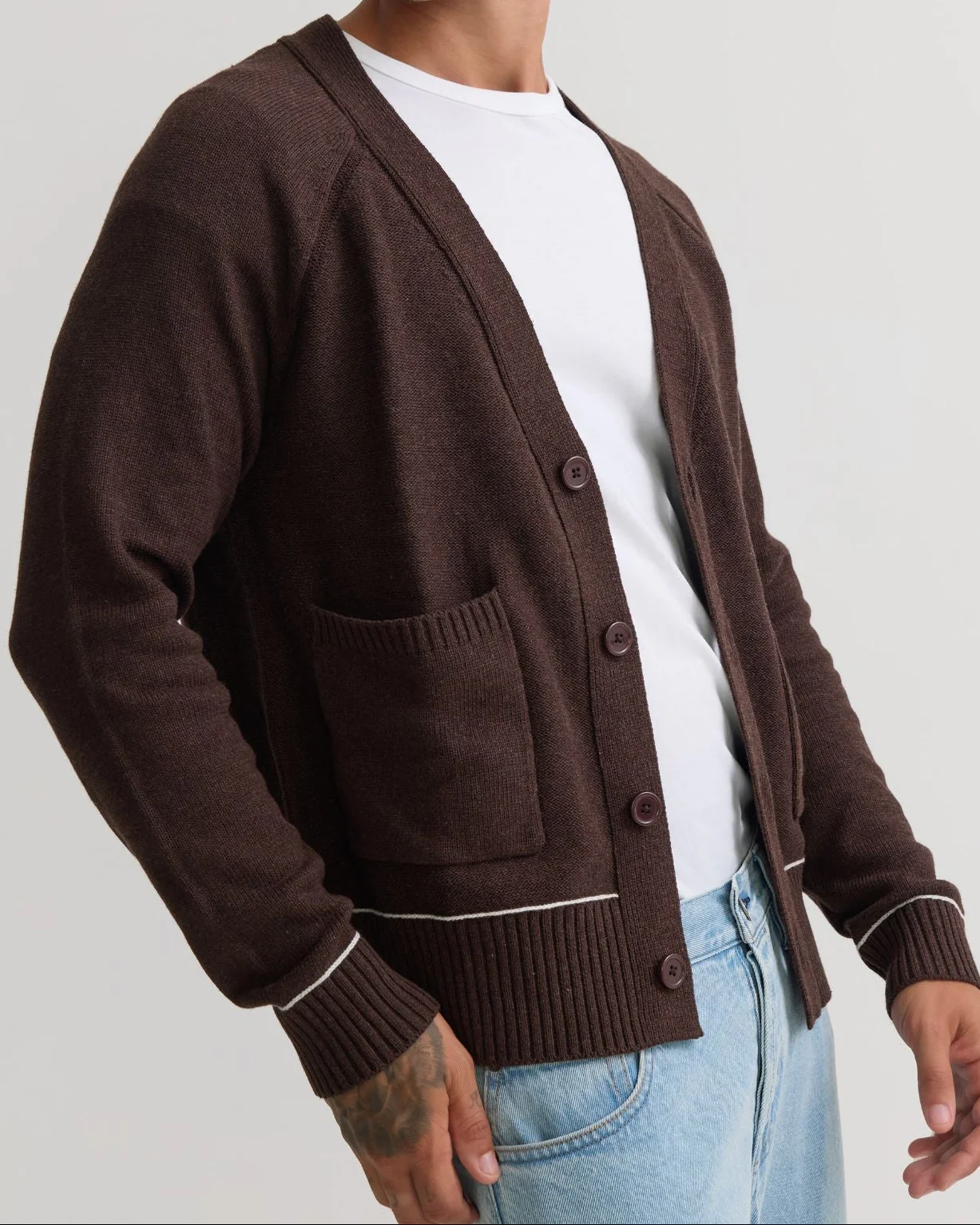 Diego Cotton Cardigan - Image 4