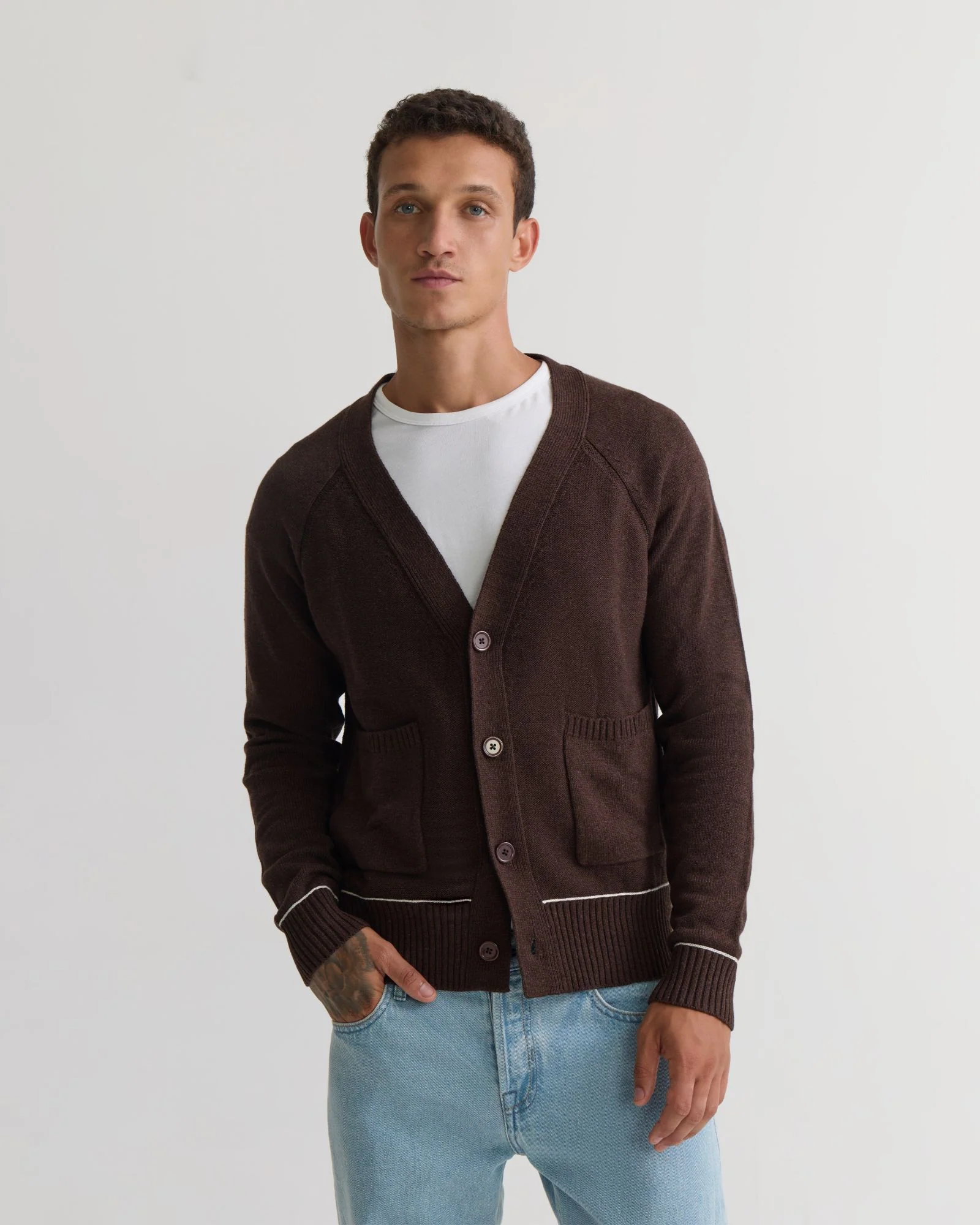Diego Cotton Cardigan - Image 5