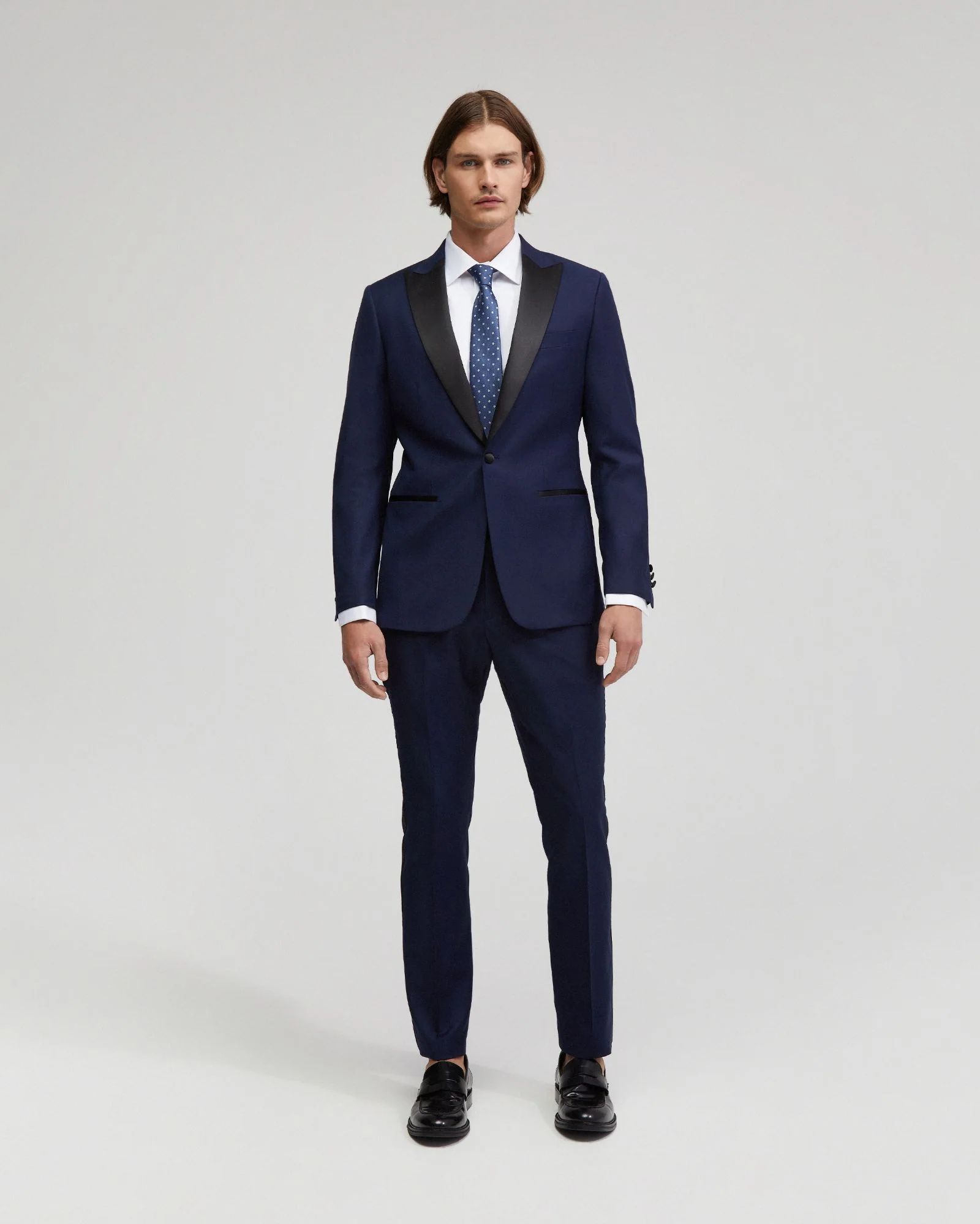 Dinner Suit Jacket With Peak Lapel