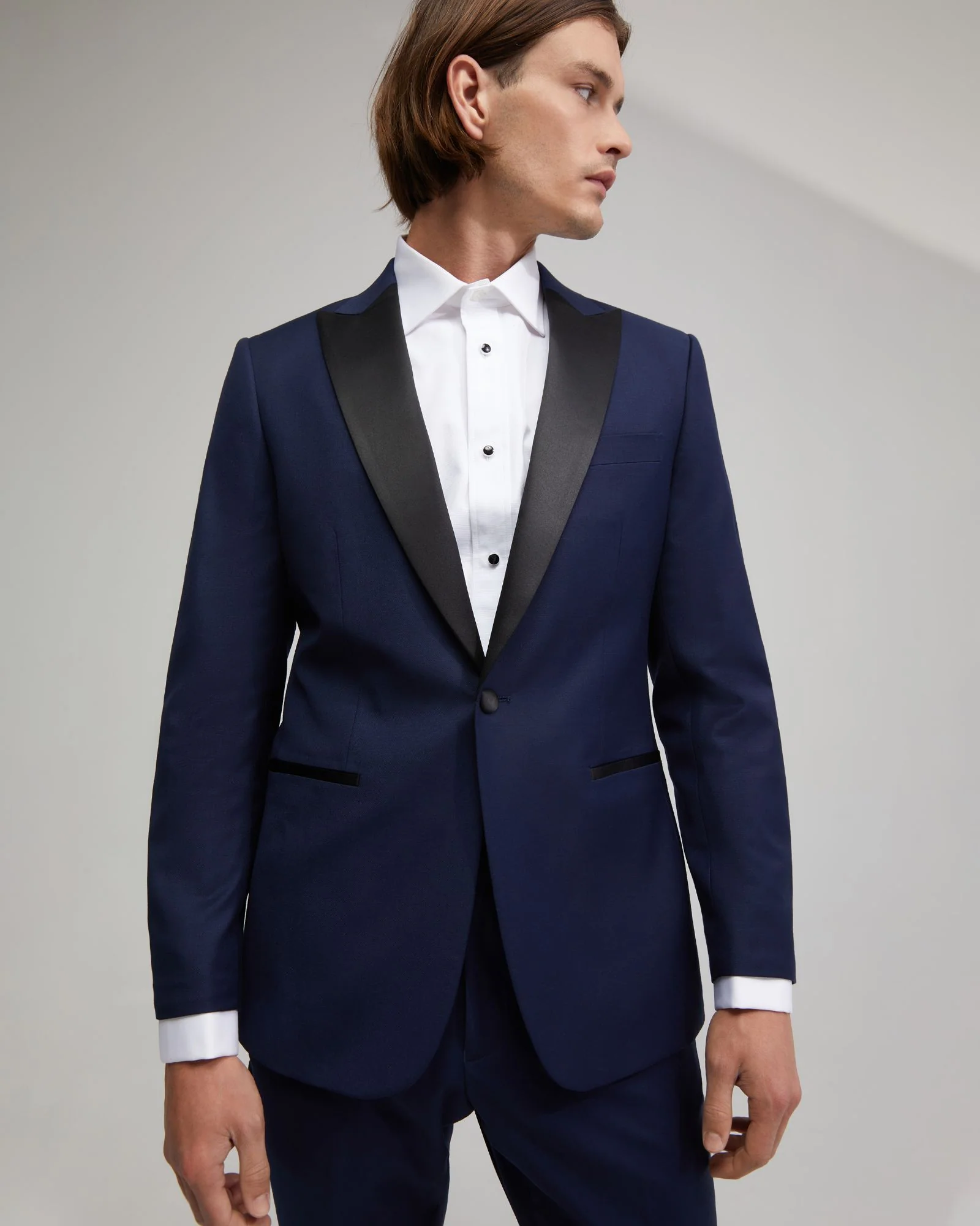 Dinner Suit Jacket With Peak Lapel - Image 2