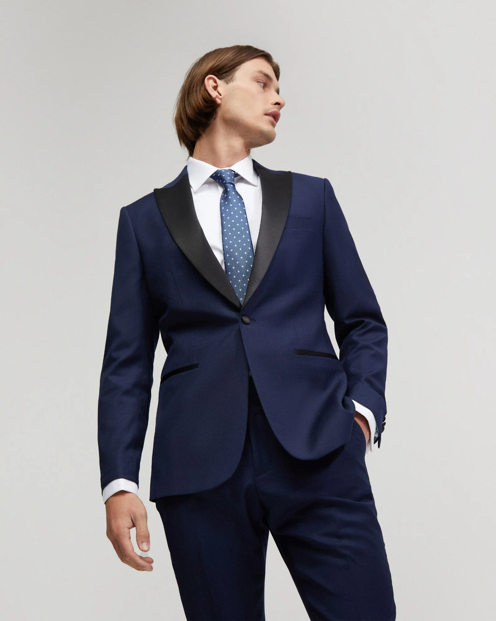 Dinner Suit Jacket With Peak Lapel - Image 4