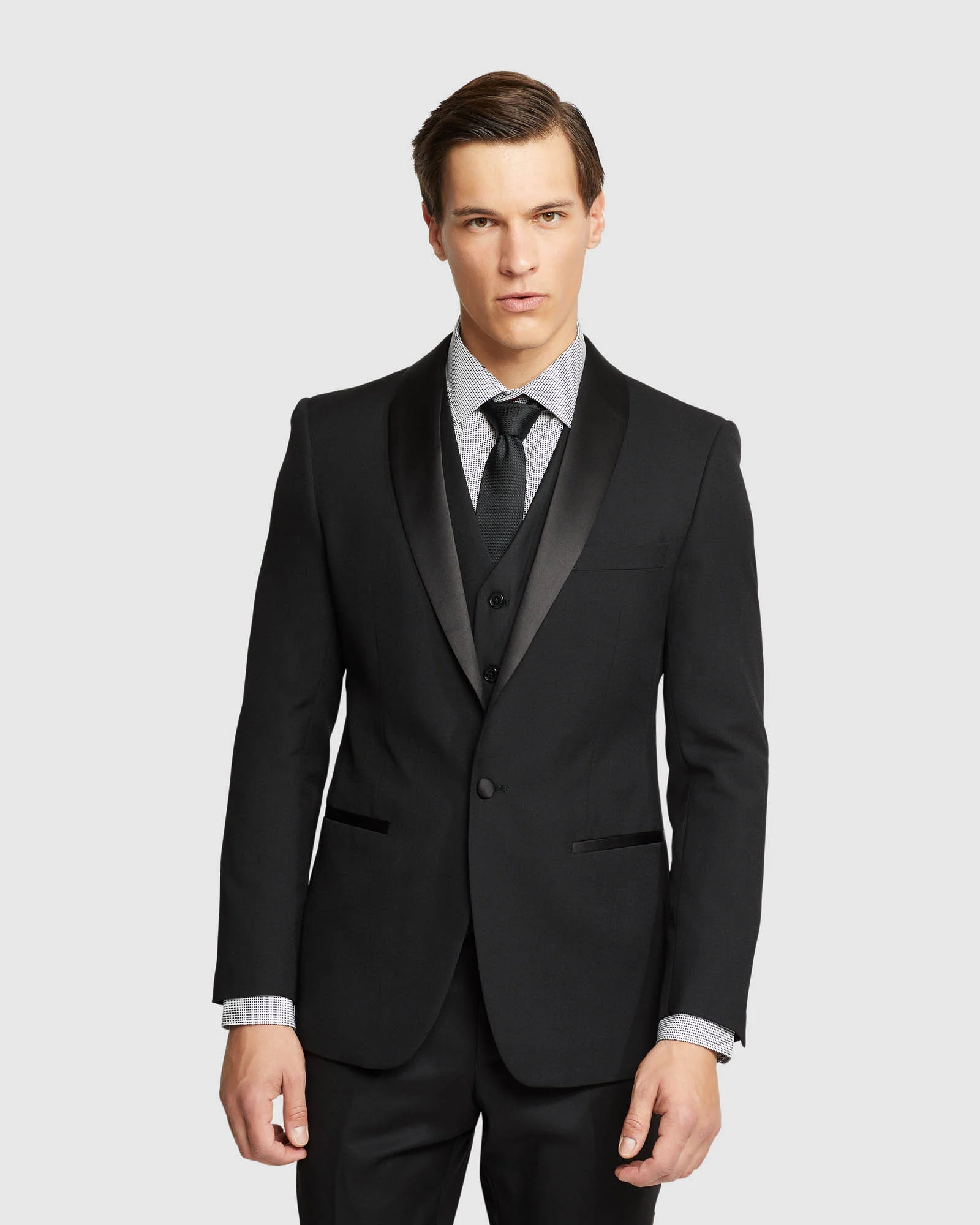 Dinner Suit Jacket With Shawl Neck - Image 5