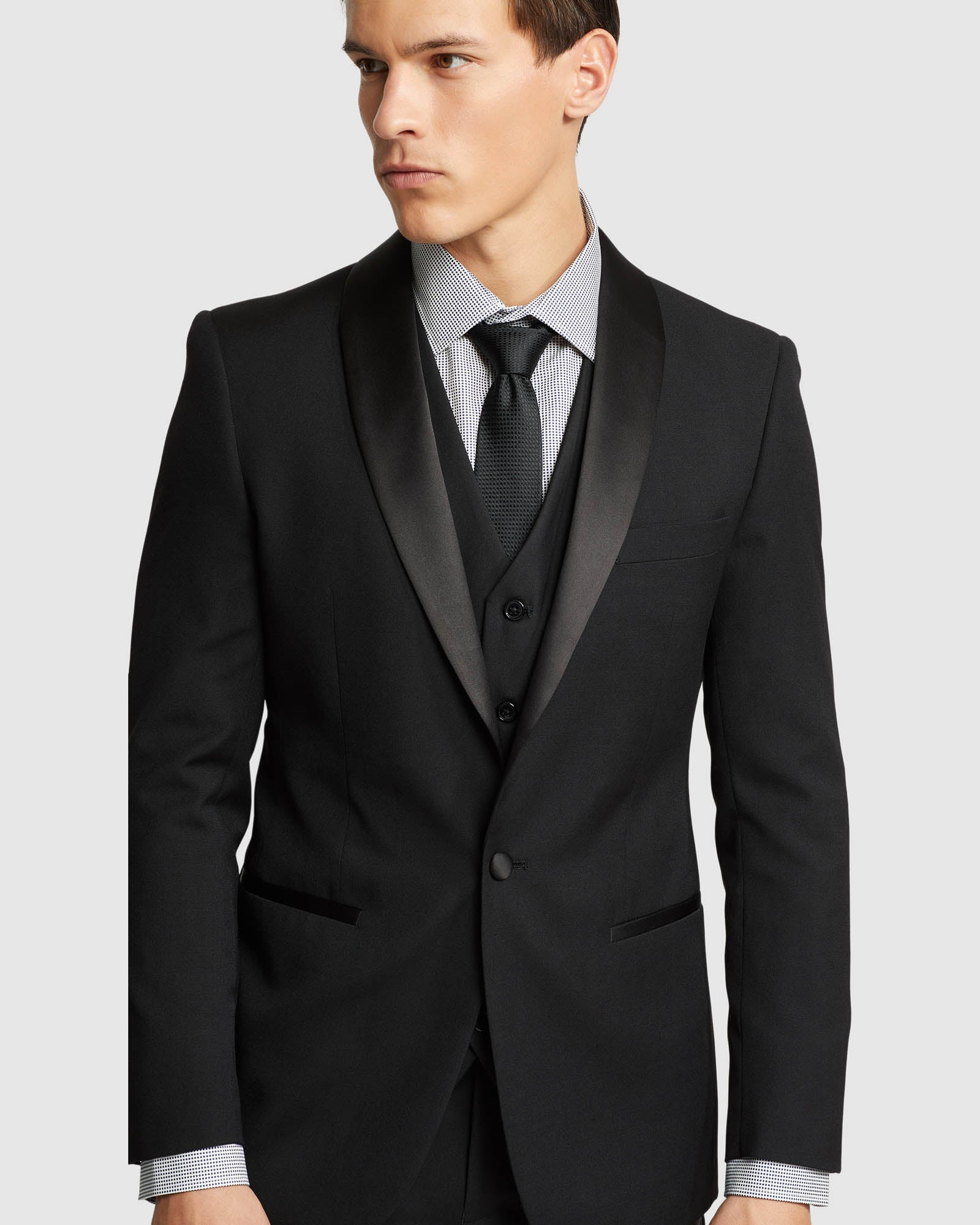 Dinner Suit Jacket With Shawl Neck - Image 7