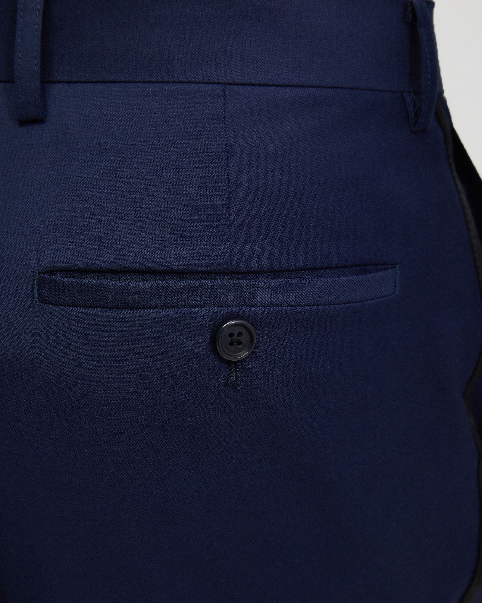 Dinner Suit Trousers With Satin Tape - Image 5
