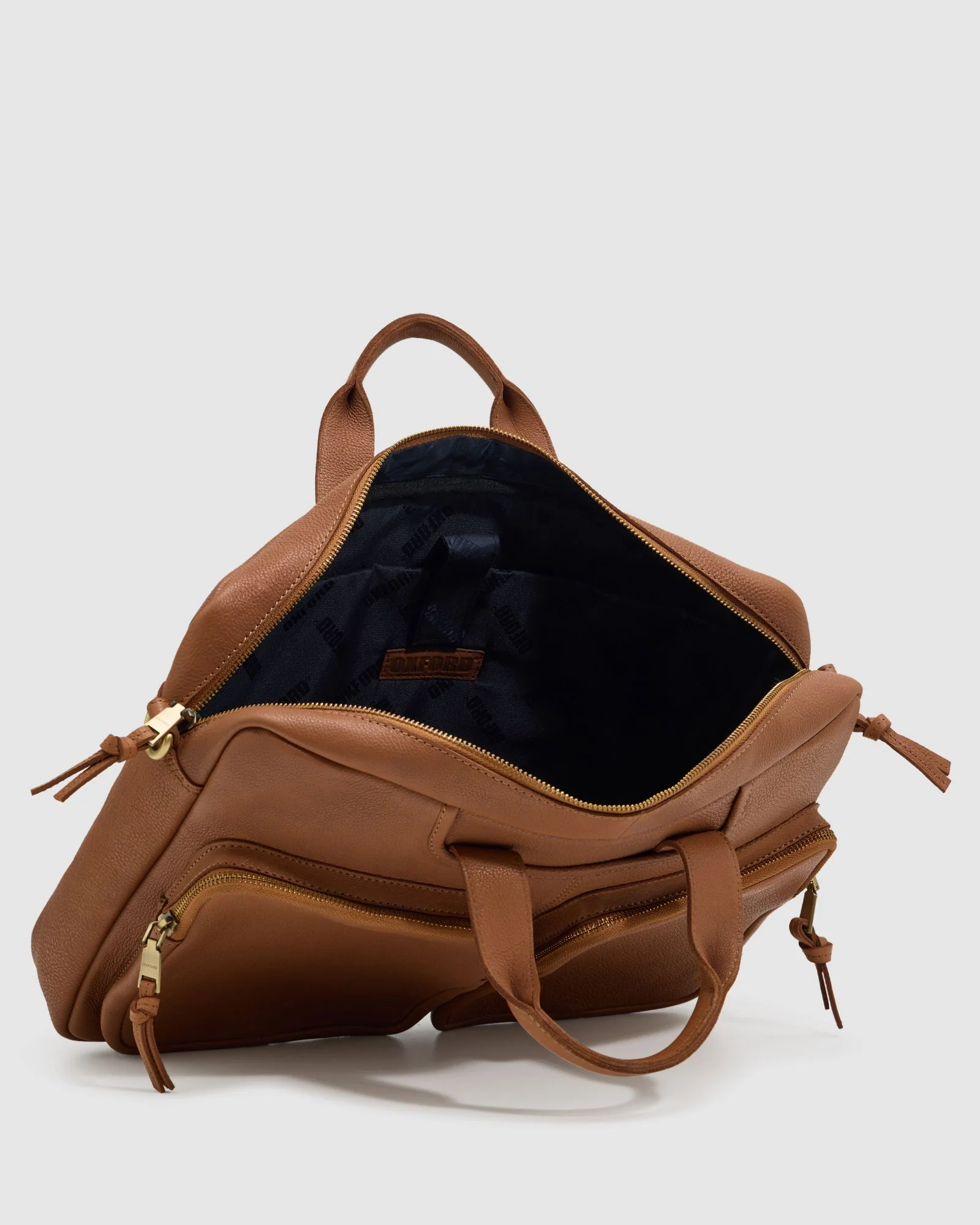 Duke Leather Laptop Bag - Image 5