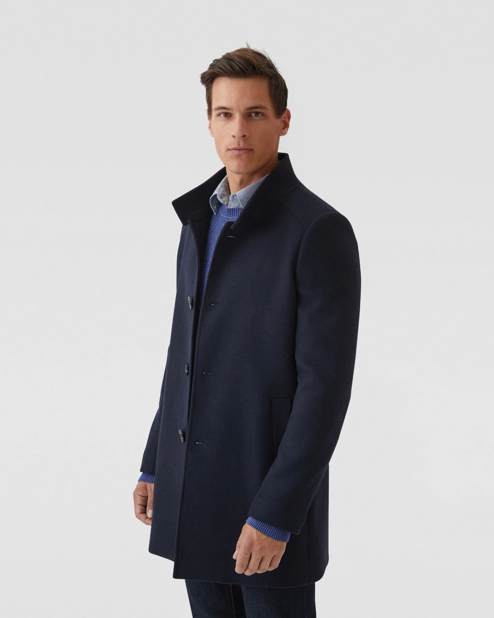 Dunbar Wool Rich Overcoat - Image 2