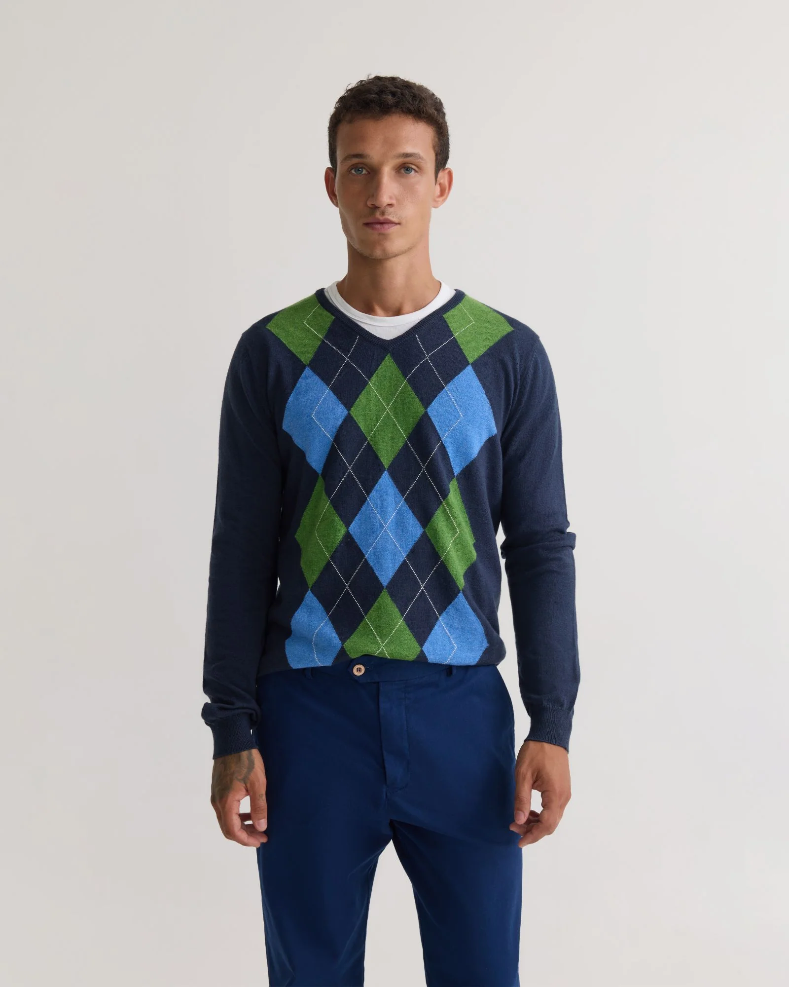 Duncan Argyle Knit - Image 5
