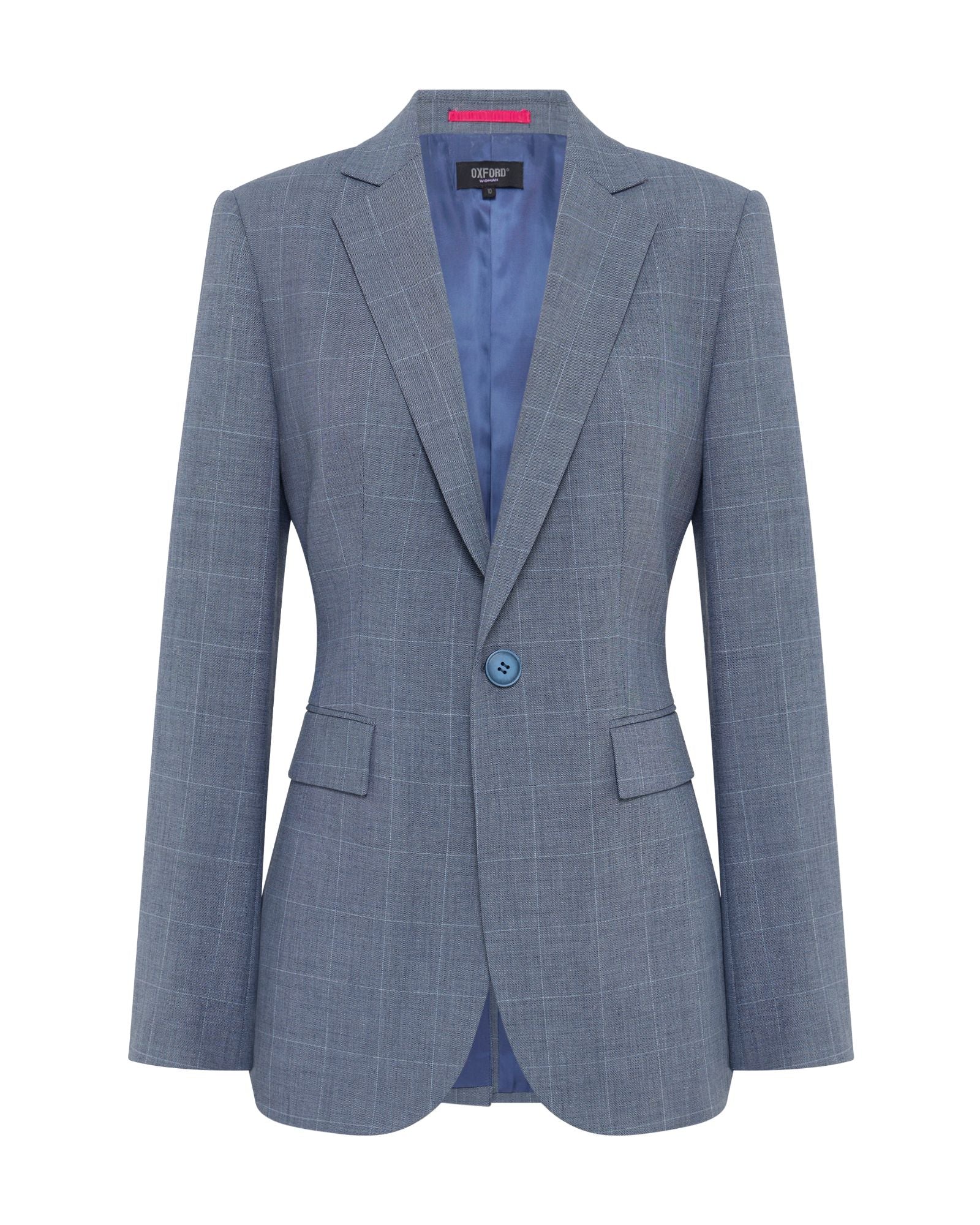 Ebony Wool Blend Suit Jacket