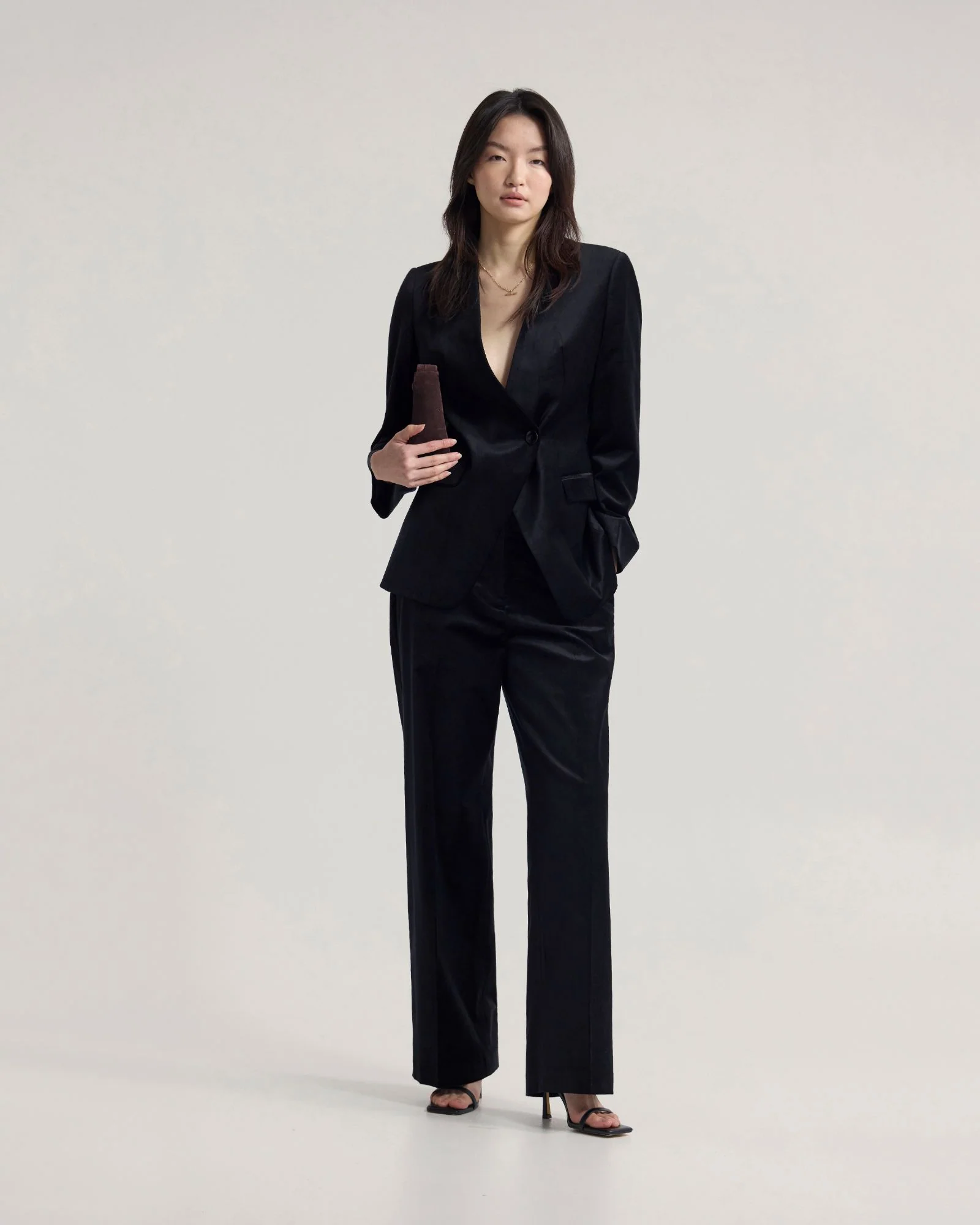 Lydia Velvet Straight Leg Pants - Image 5
