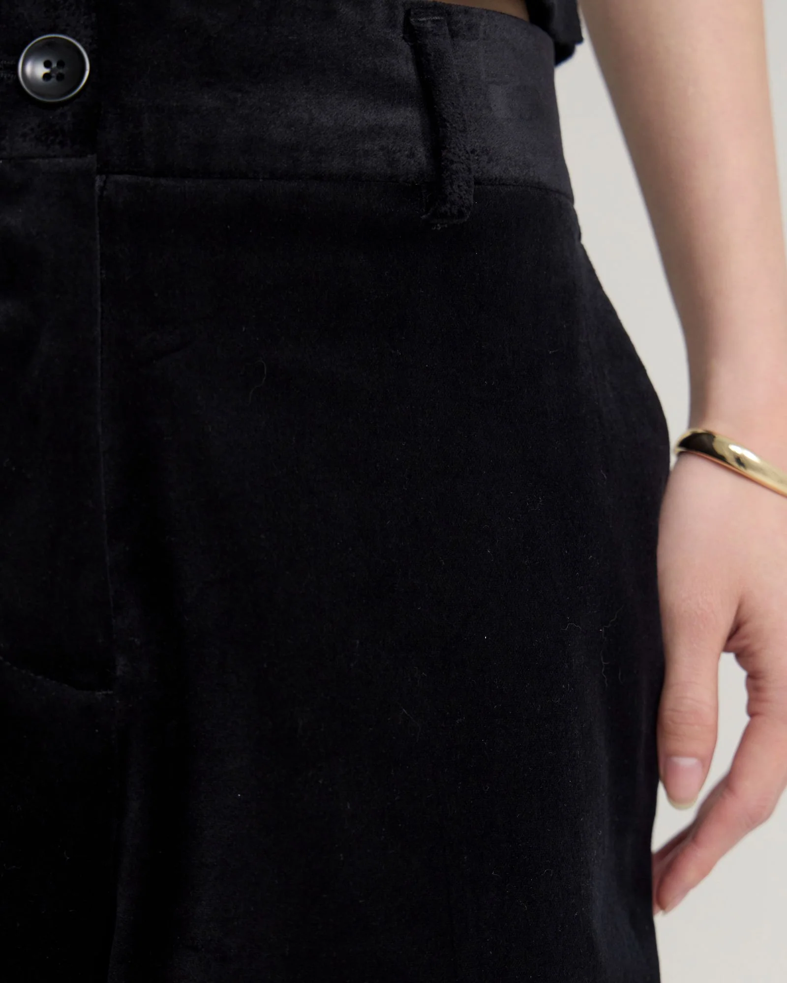 Lydia Velvet Straight Leg Pants - Image 6