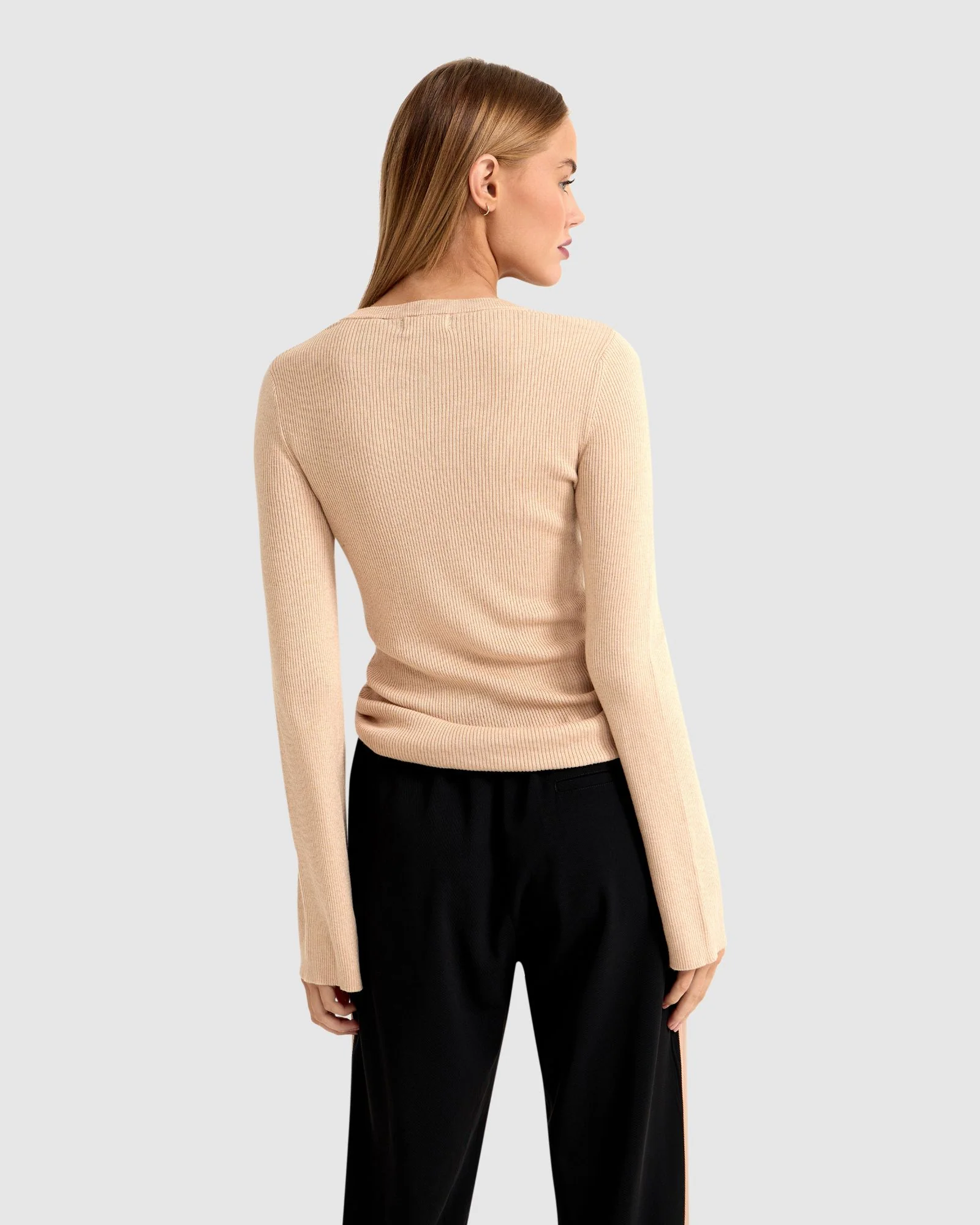 Elka Henley Knit Top - Image 9