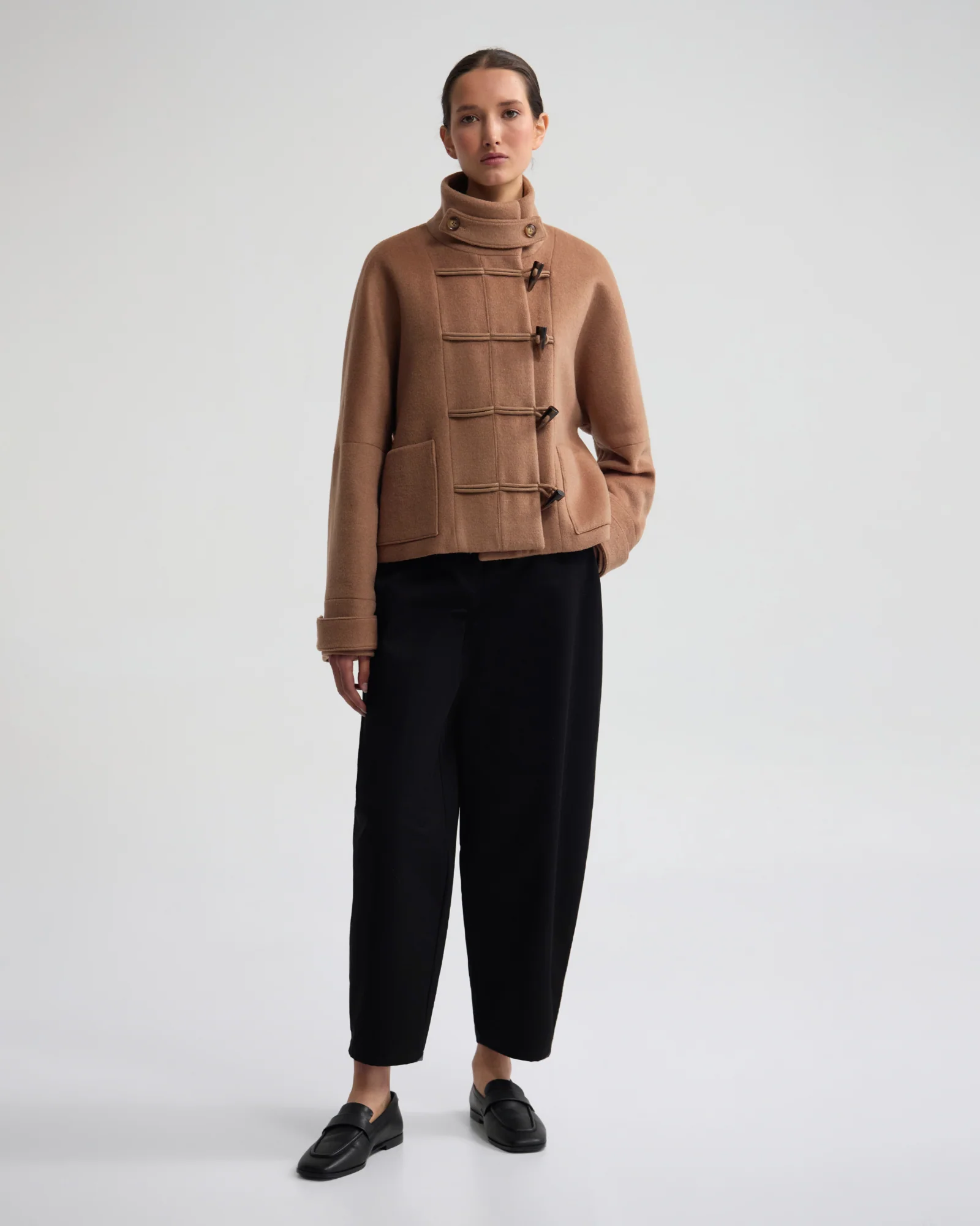 Etta Barrel Leg Cotton Pant - Image 5