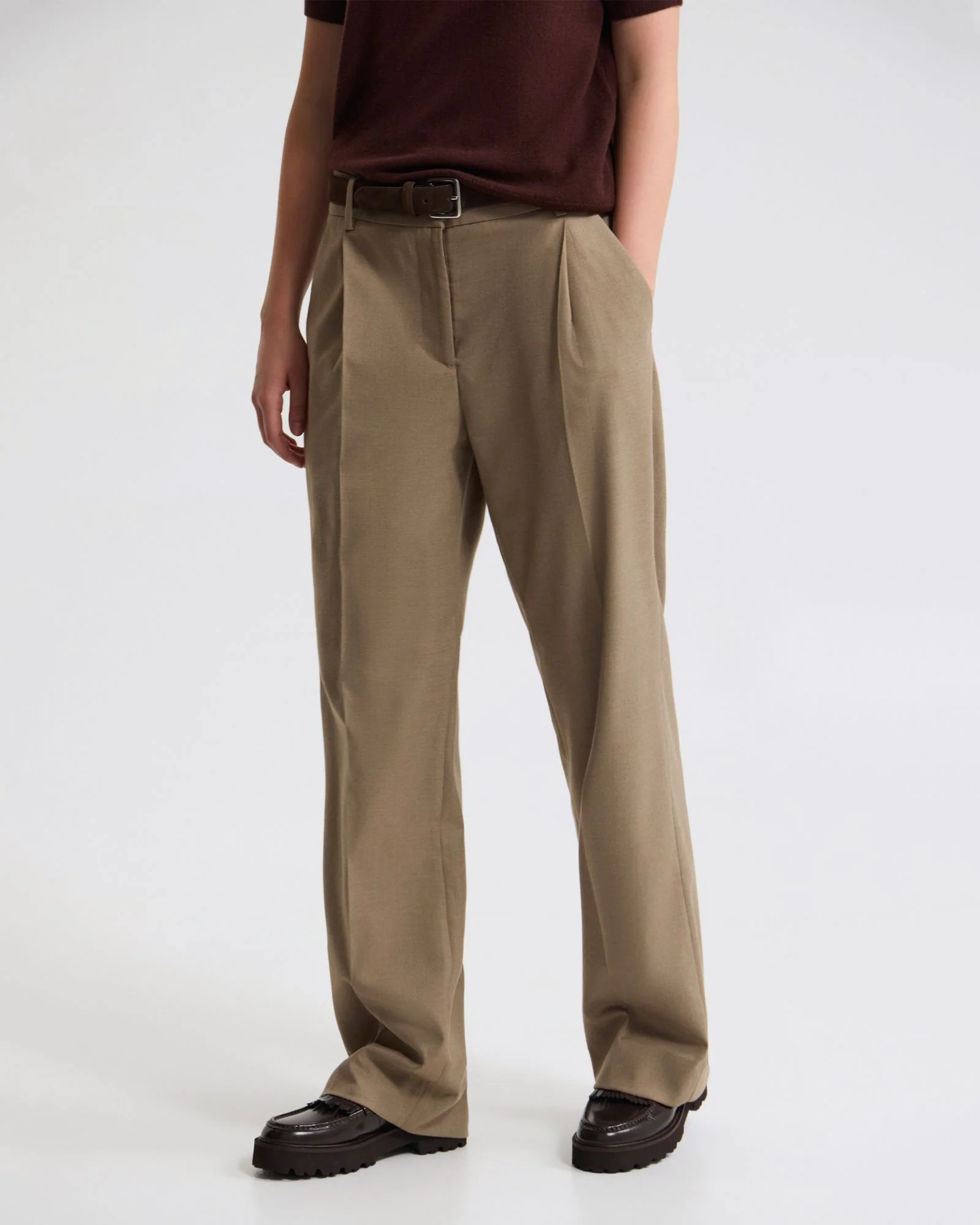 Evi Stretch Flannel Pant - Image 3