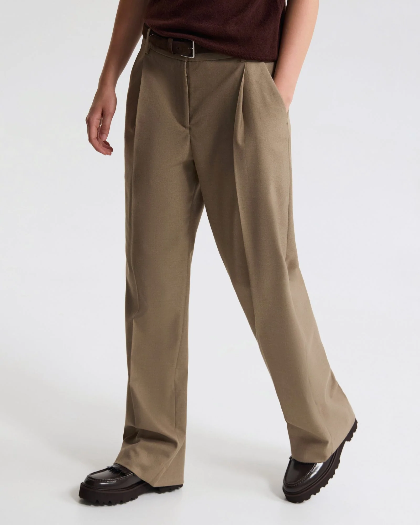 Evi Stretch Flannel Pant - Image 5