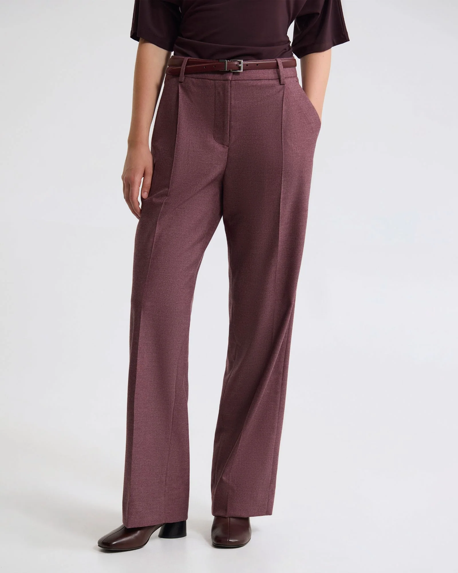 Evi Stretch Flannel Pant - Image 2