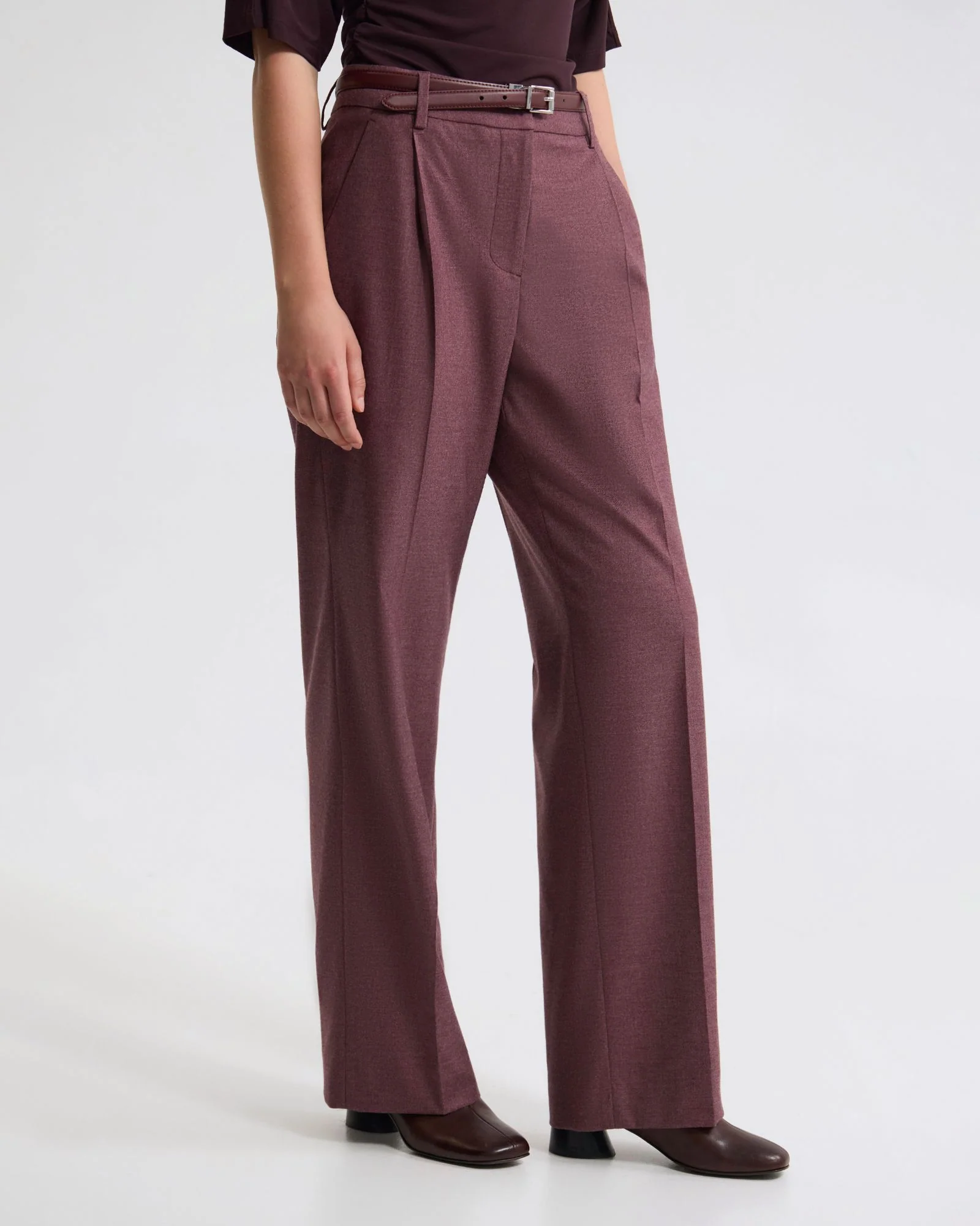 Evi Stretch Flannel Pant - Image 3