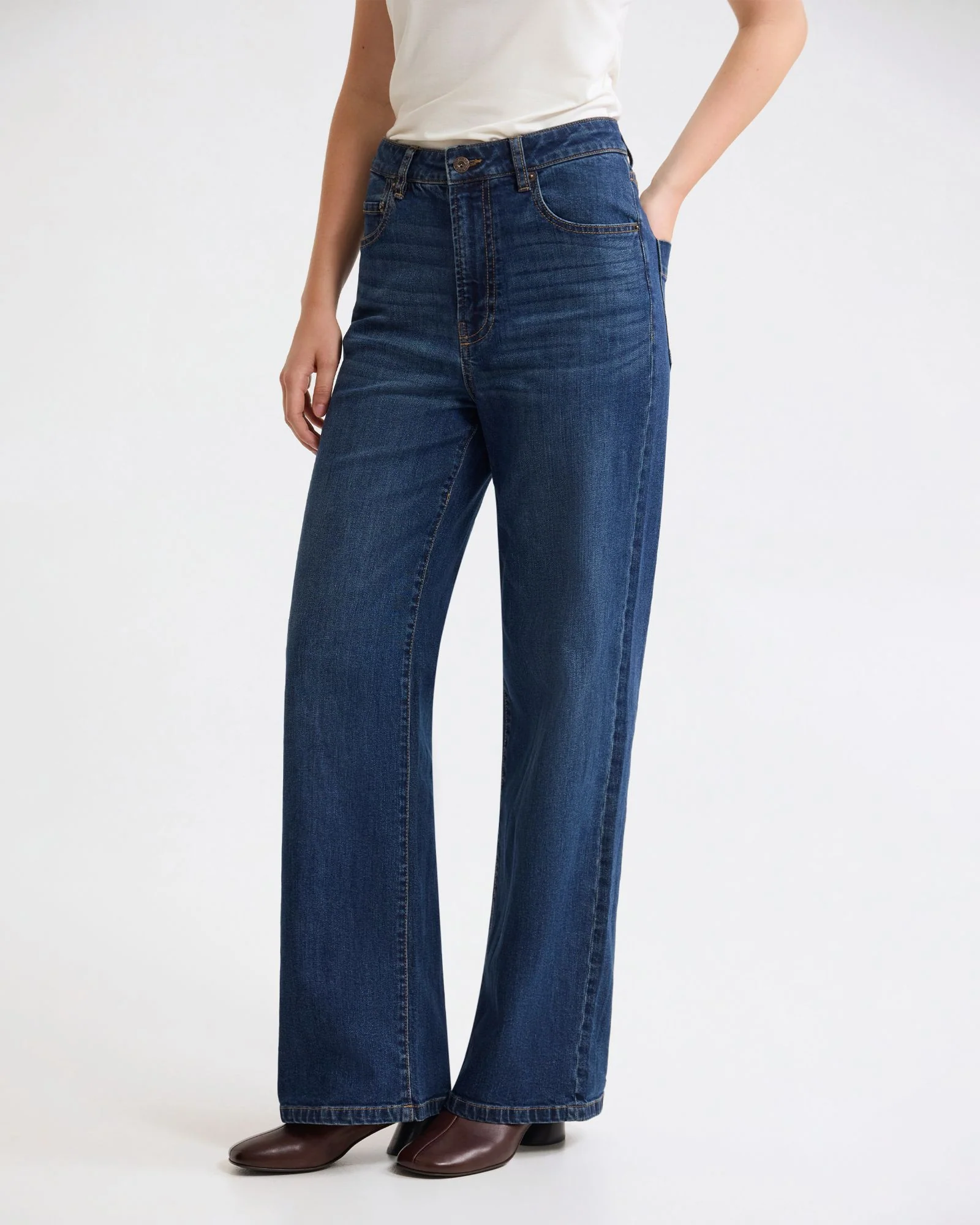 Farah Stretch Denim Jeans - Image 3
