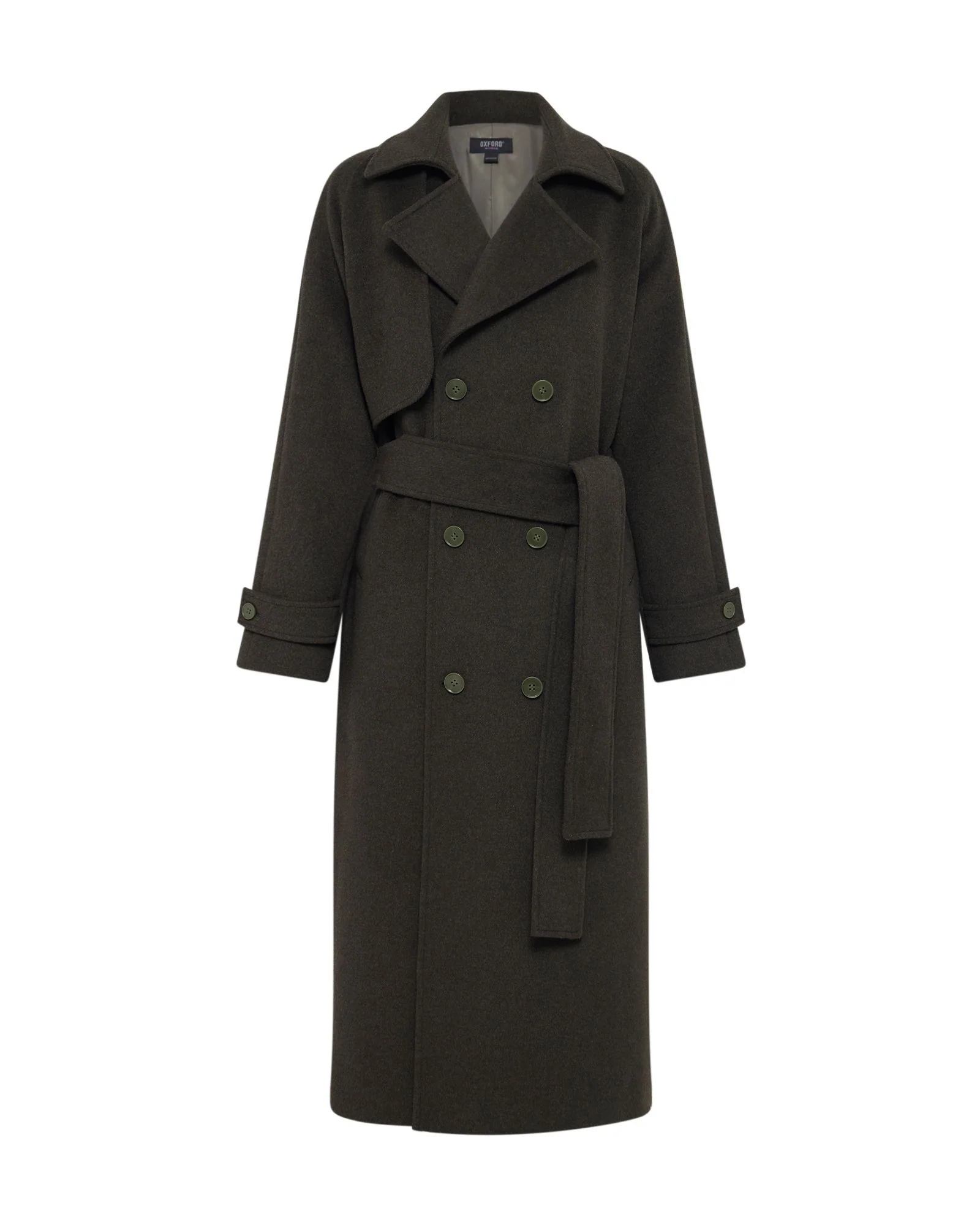 Gemma Wool Rich Trench Coat