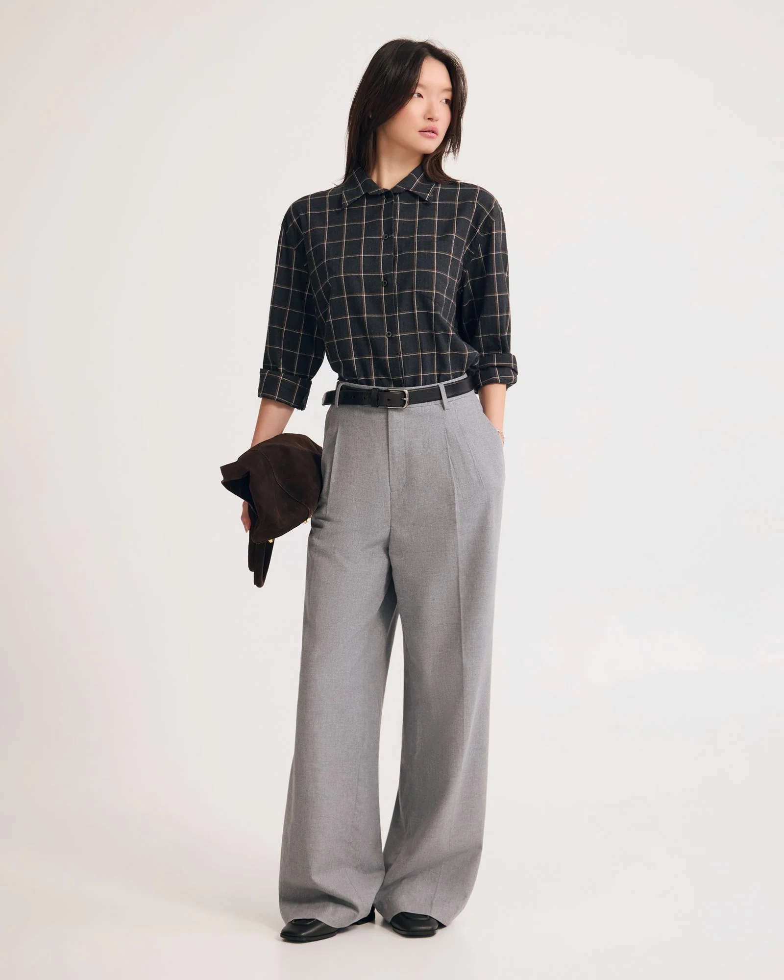 Hailey Checked Shirt - Image 8