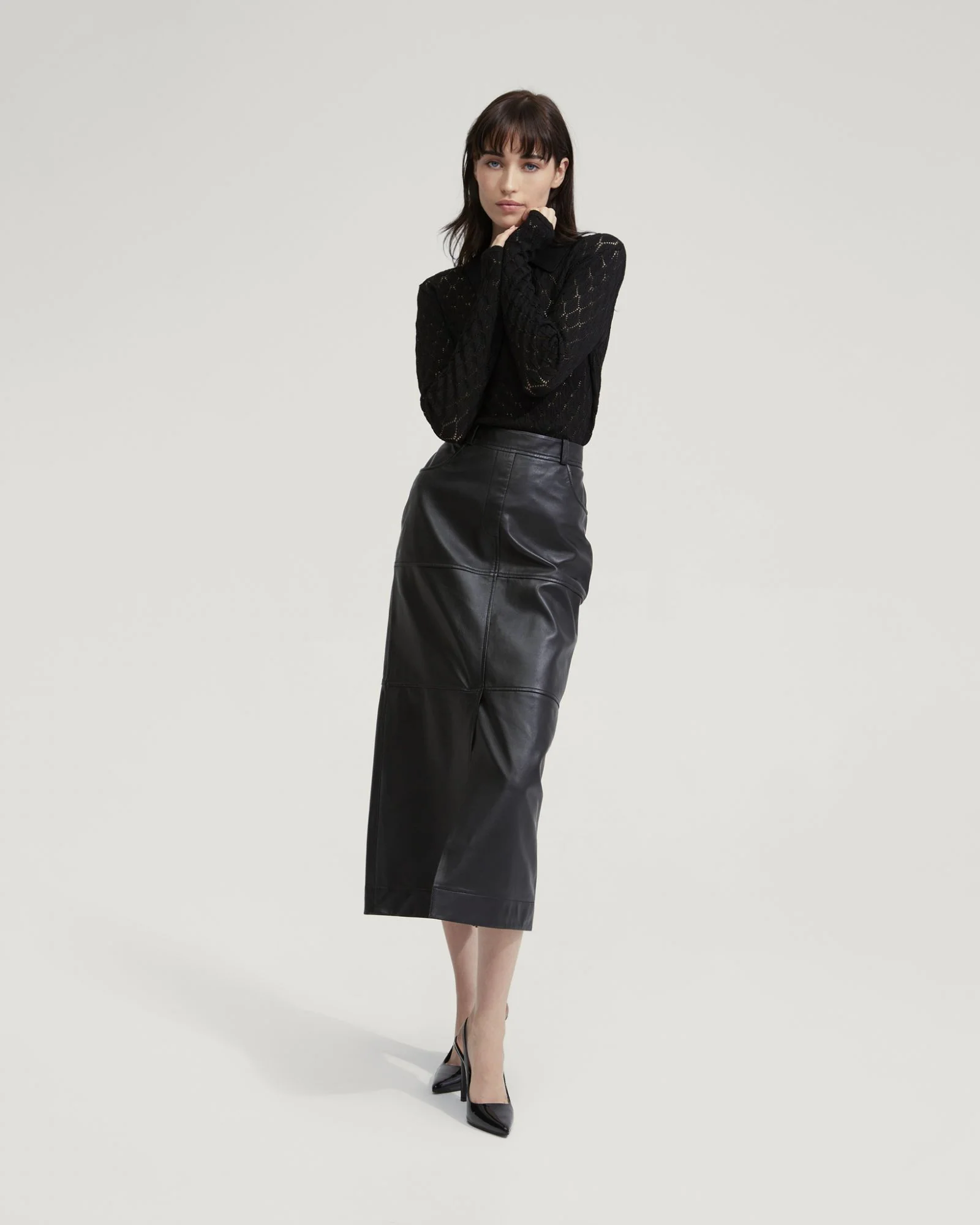 Hana Polo Neck Knit
