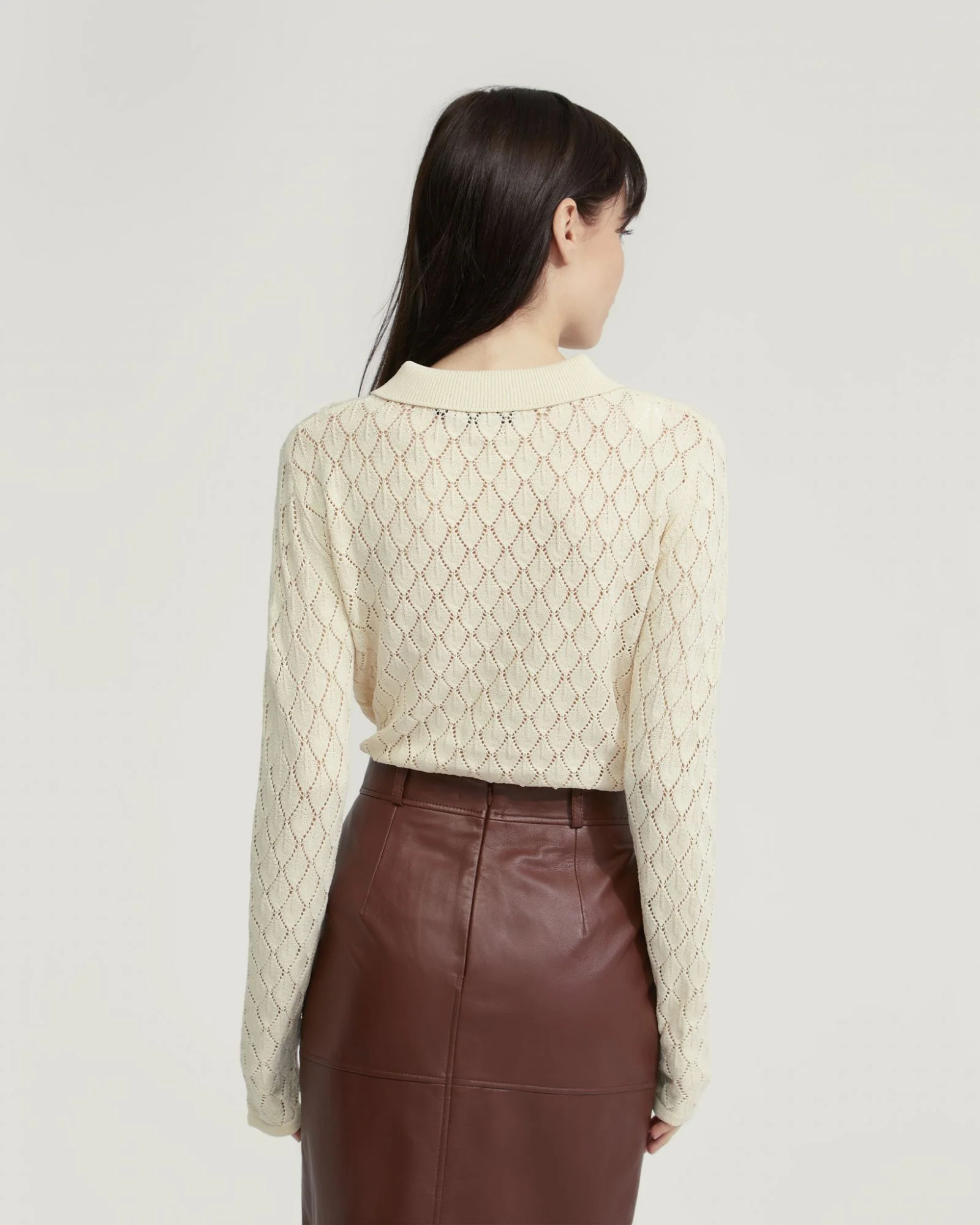 Hana Polo Neck Knit - Image 10