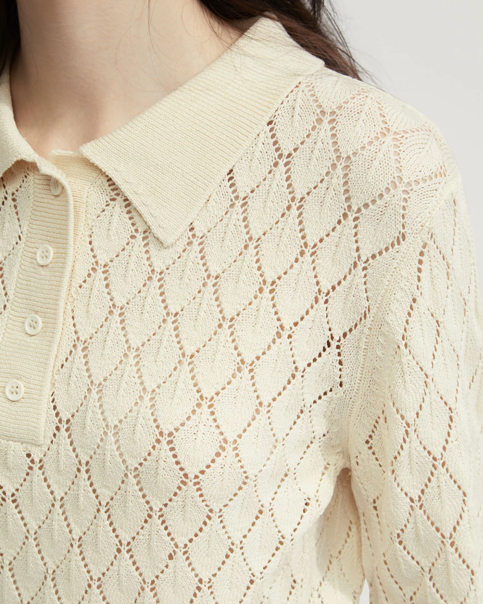 Hana Polo Neck Knit - Image 13