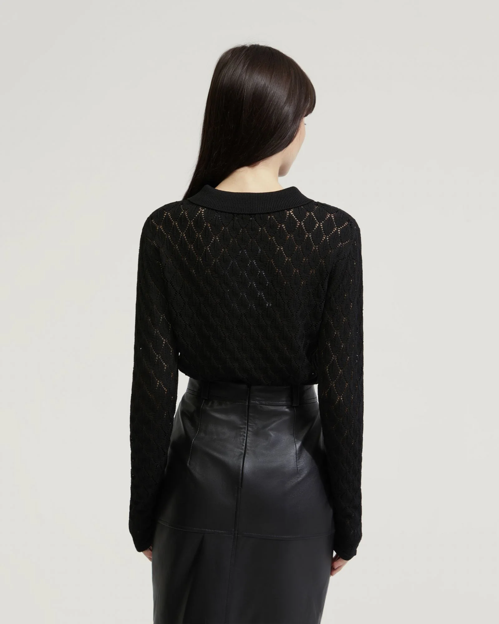 Hana Polo Neck Knit - Image 3