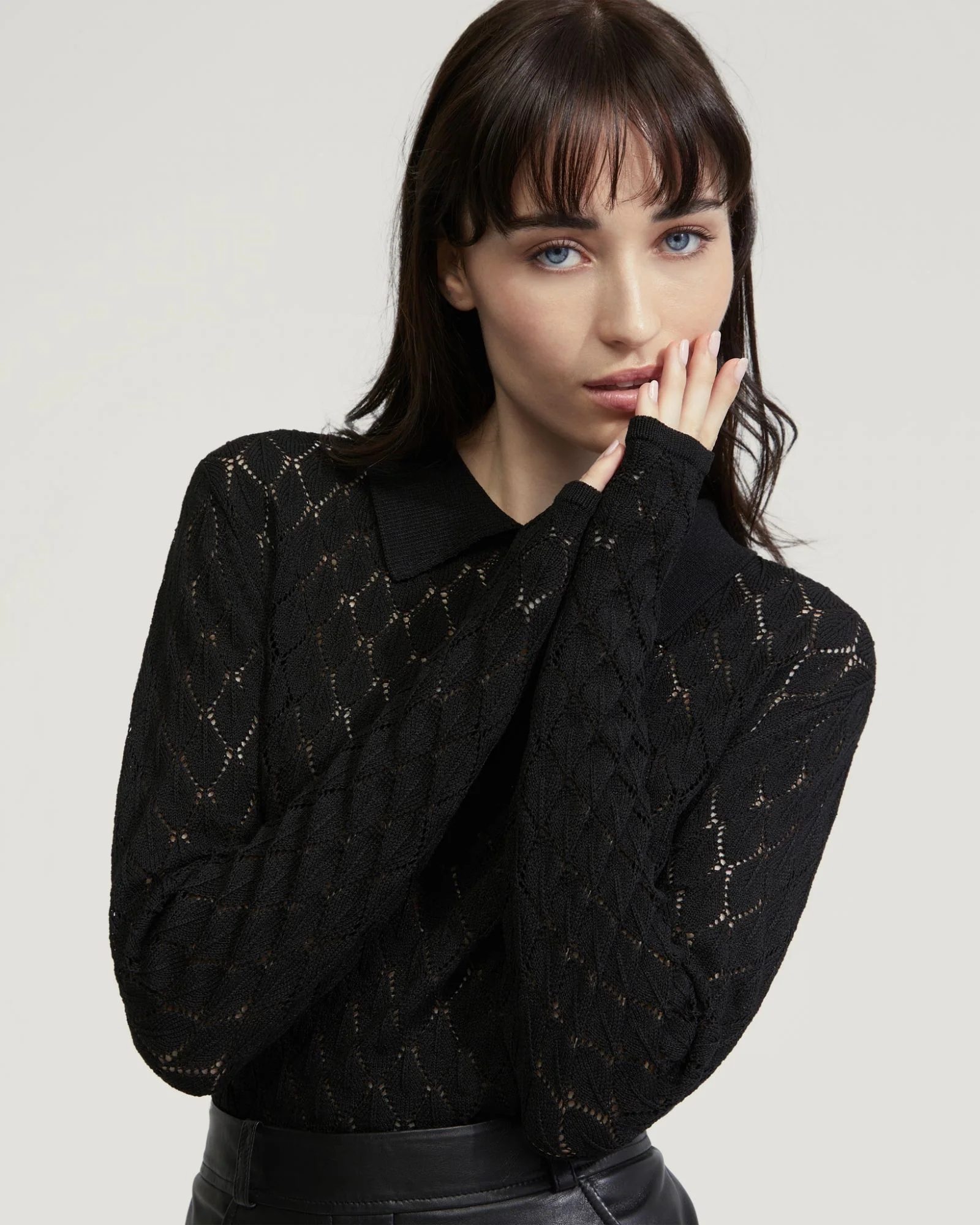 Hana Polo Neck Knit - Image 4