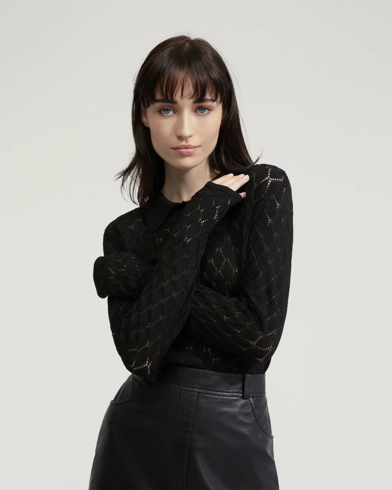 Hana Polo Neck Knit - Image 5