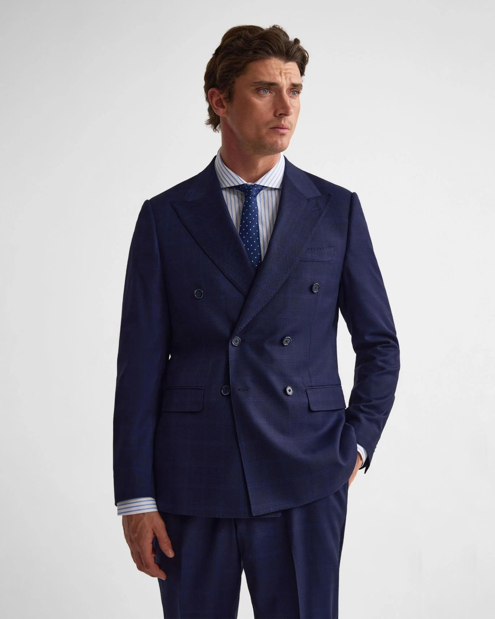Hardy Double Breast Check Jacket - Image 5