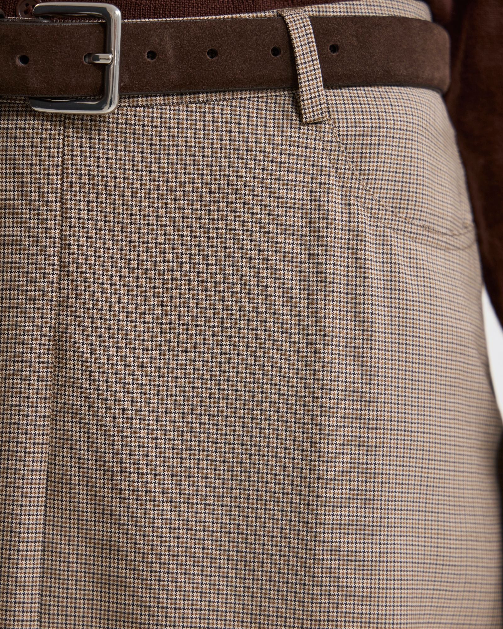Harper Pure Wool Column Skirt - Image 7