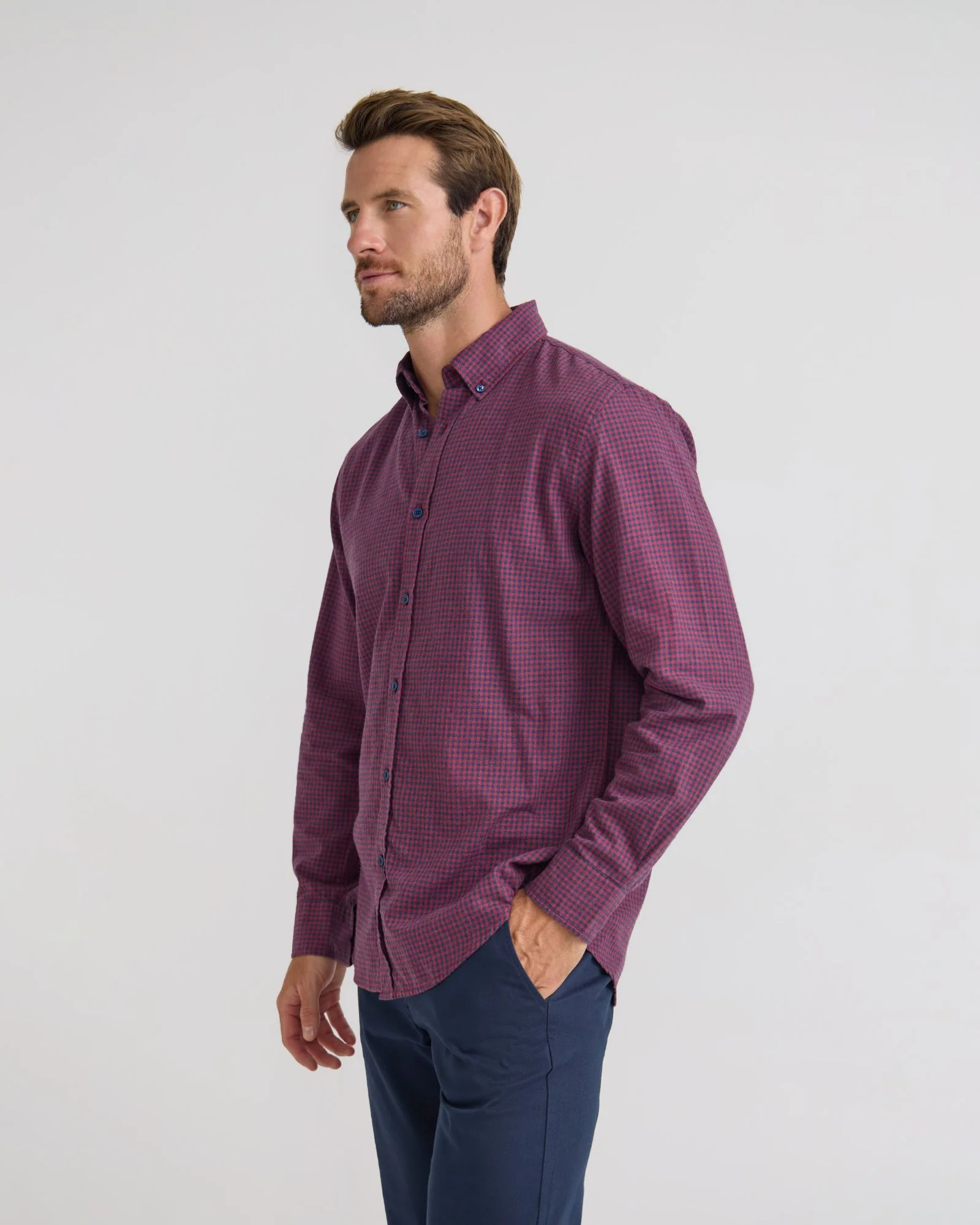 Holloway Luxury Checked Shirt - Image 2