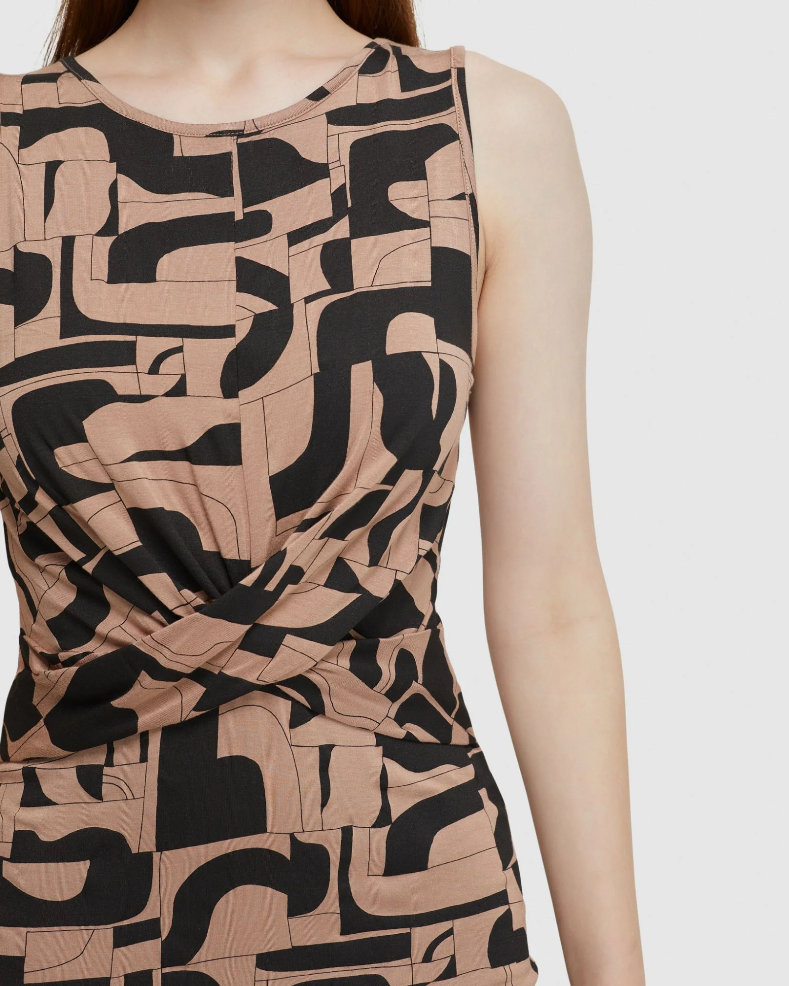 Holly Sleeveless Printed Dress - Image 6