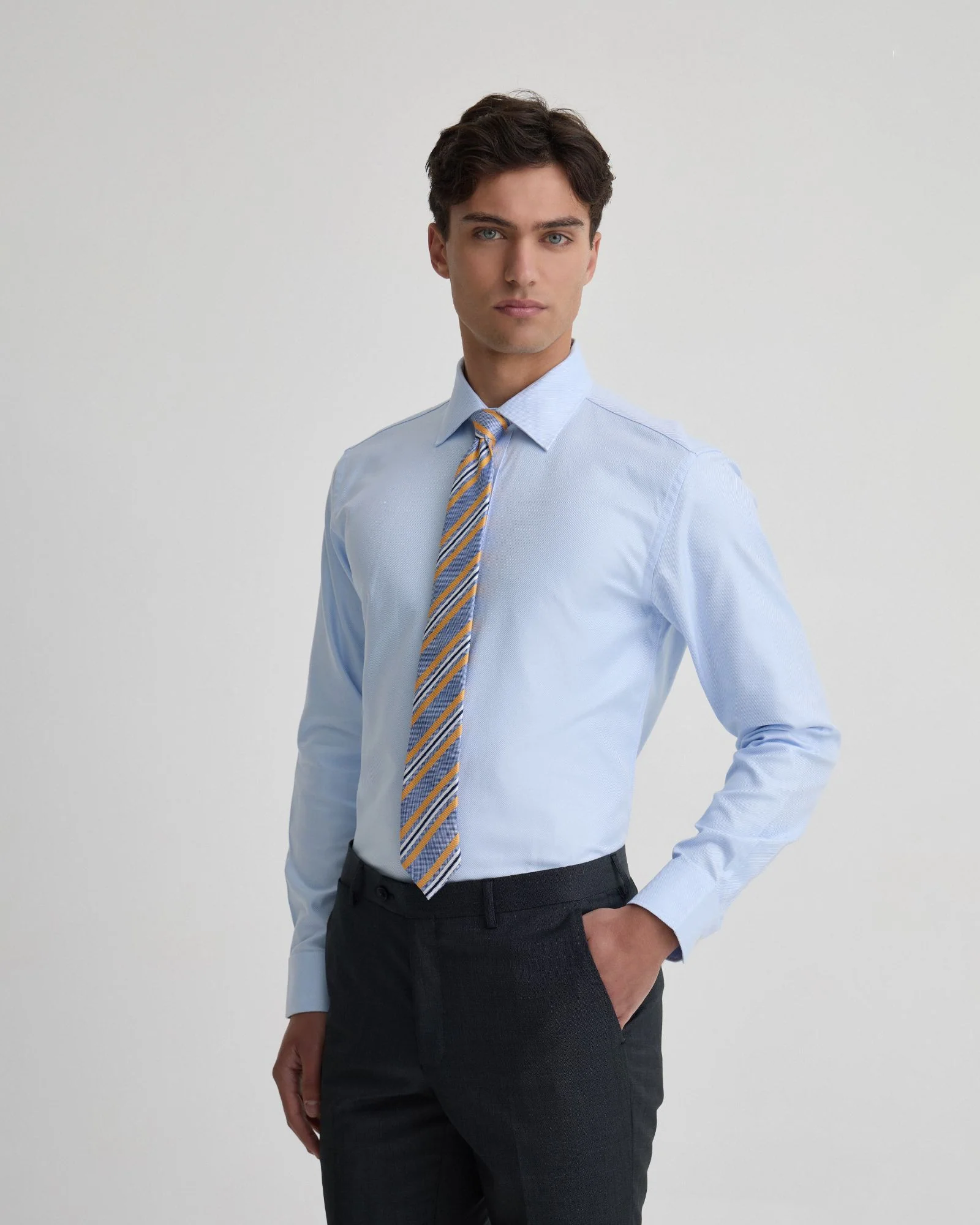 Islington Classic Fit Twill Shirt - Image 5