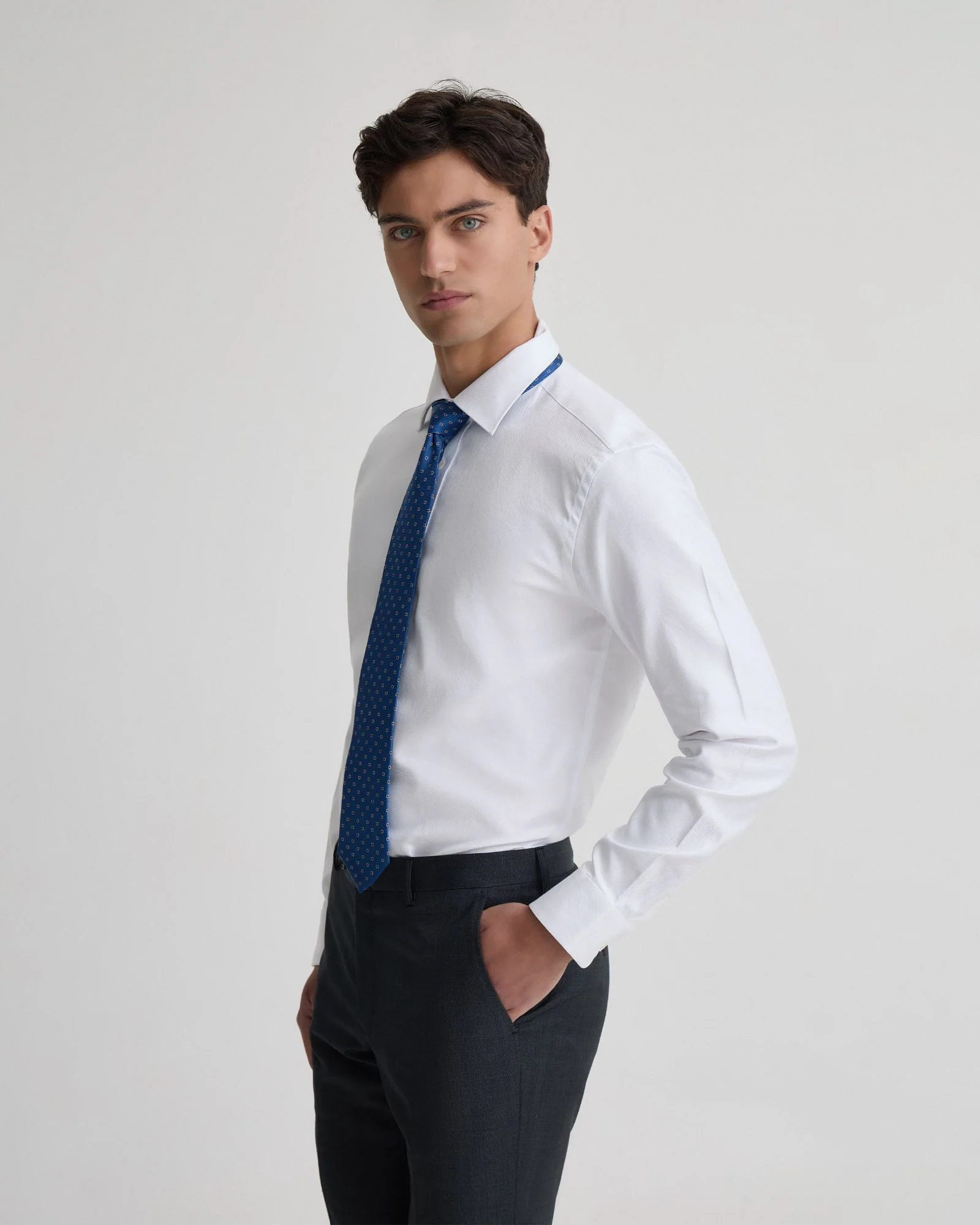 Islington Classic Fit Twill Shirt - Image 8