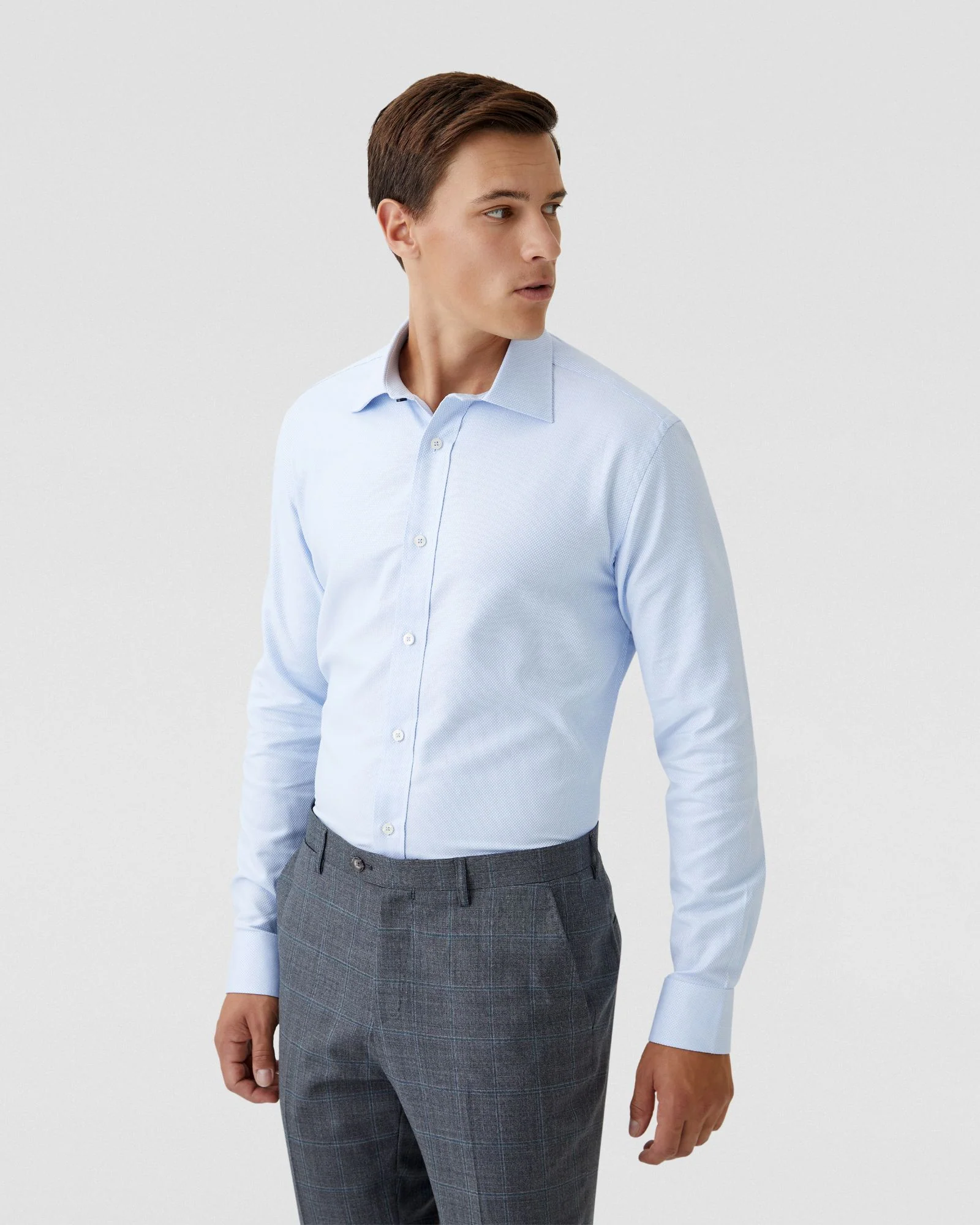 Islington Cotton Dobby Shirt - Image 2
