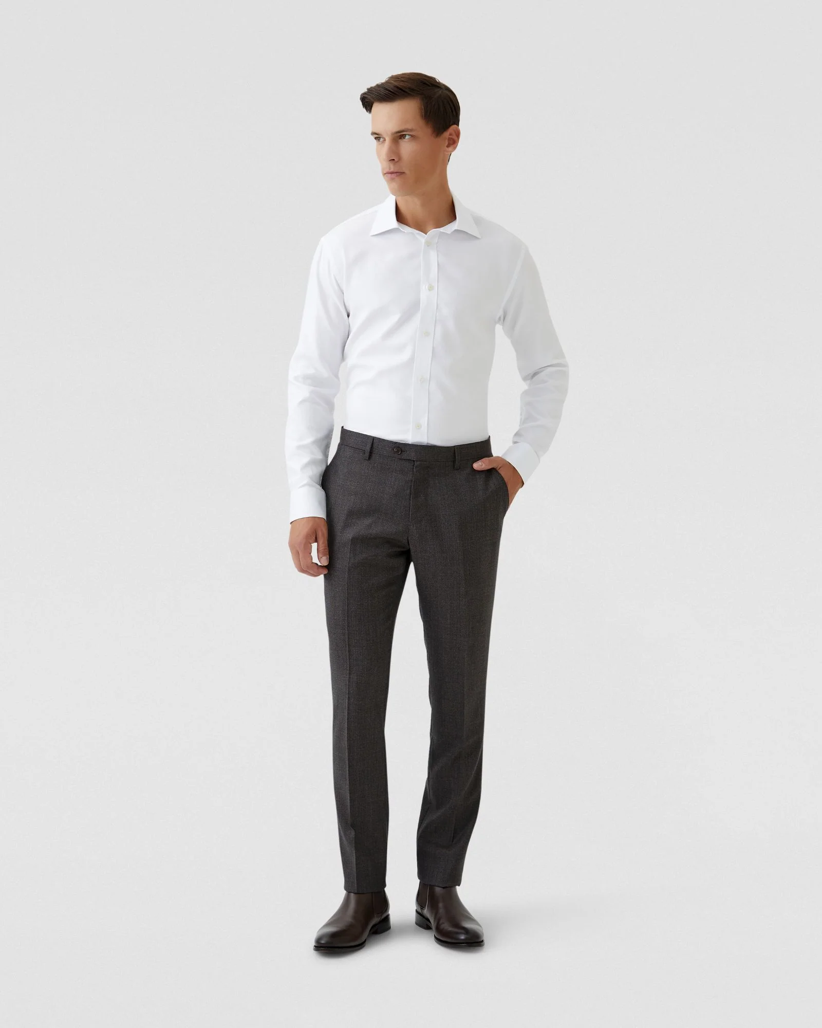 Islington Cotton Dobby Shirt - Image 7