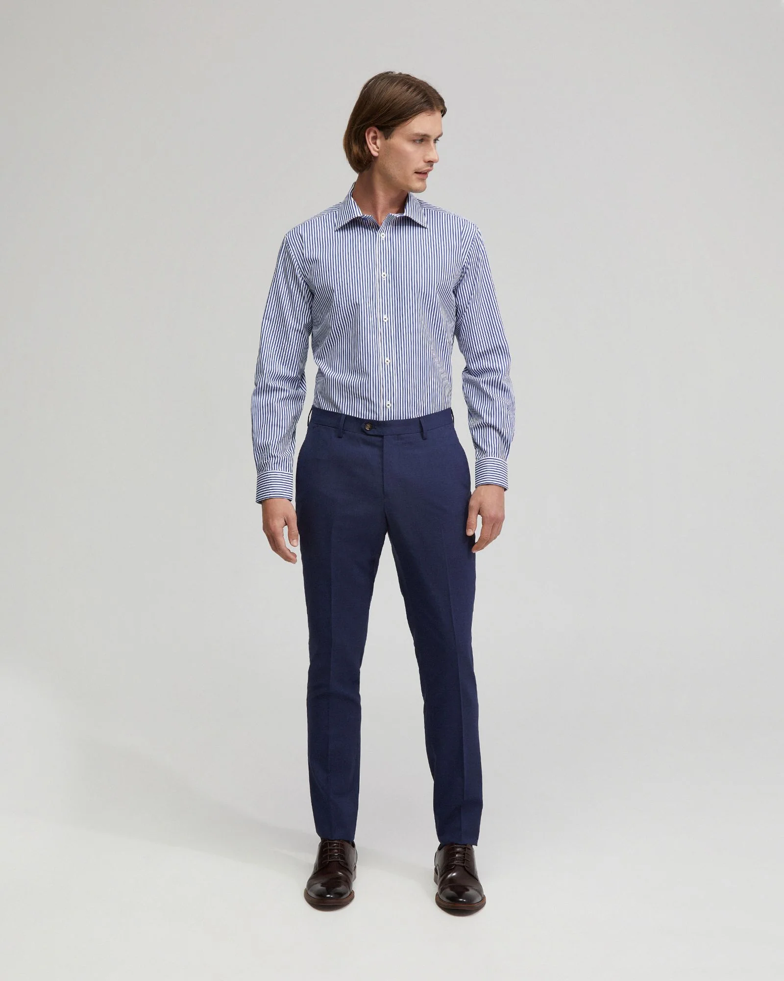 Islington Cotton Striped Shirt - Image 5