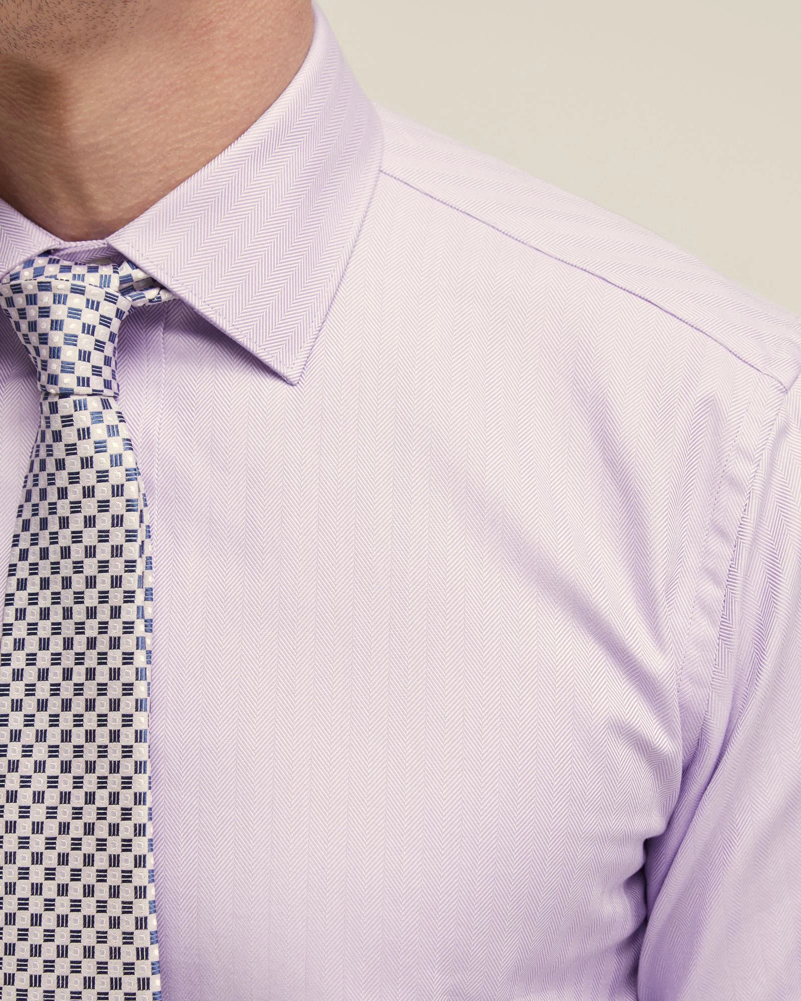 Islington Herringbone Shirt - Image 6
