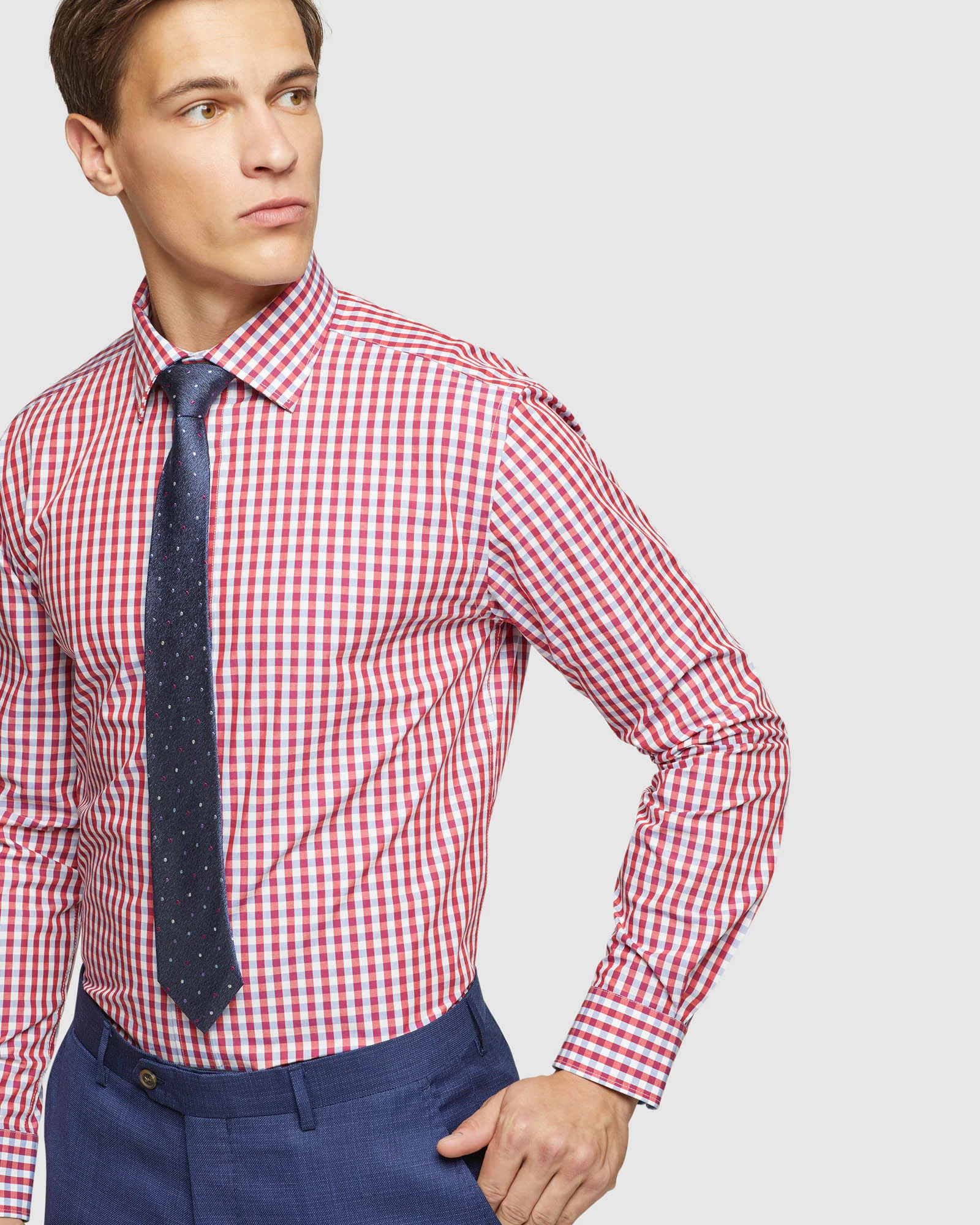 Islington Regular Fit Checked Shirt - Image 12