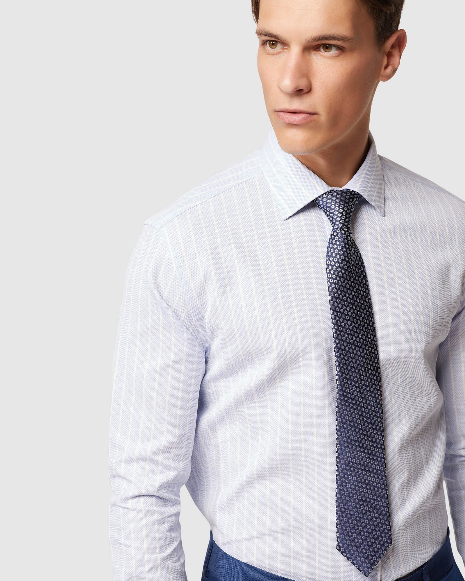 Islington Regular Fit Striped Shirt - Image 4