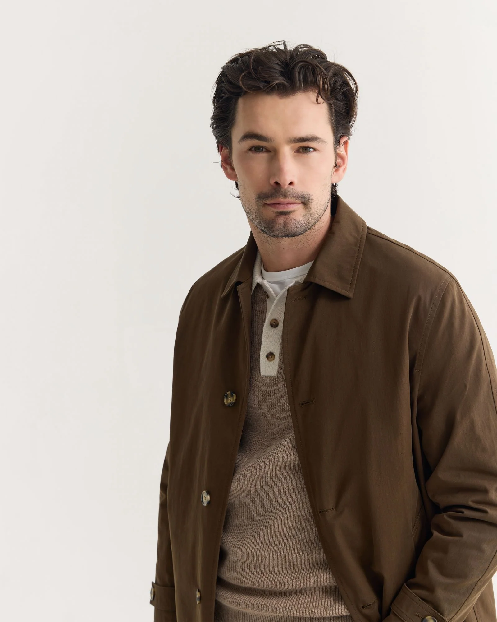 Jay Cotton Twill Trench Coat - Image 4