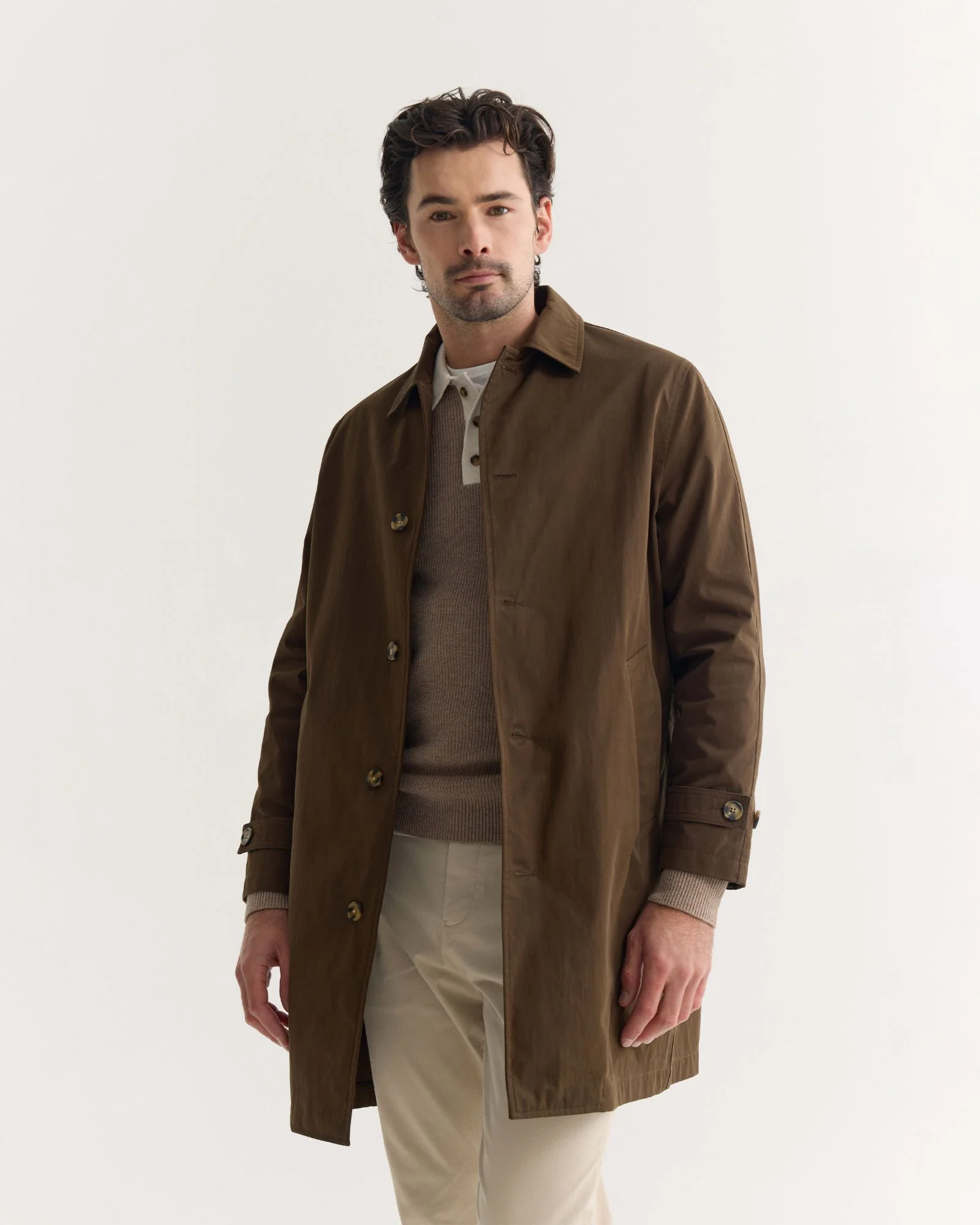 Jay Cotton Twill Trench Coat - Image 5