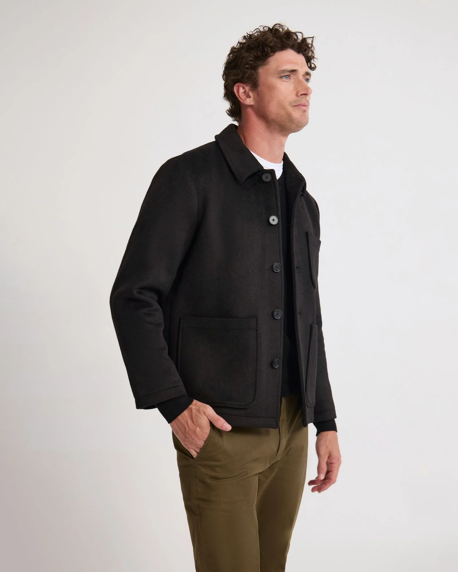 Joey Wool Blend Jacket - Image 10